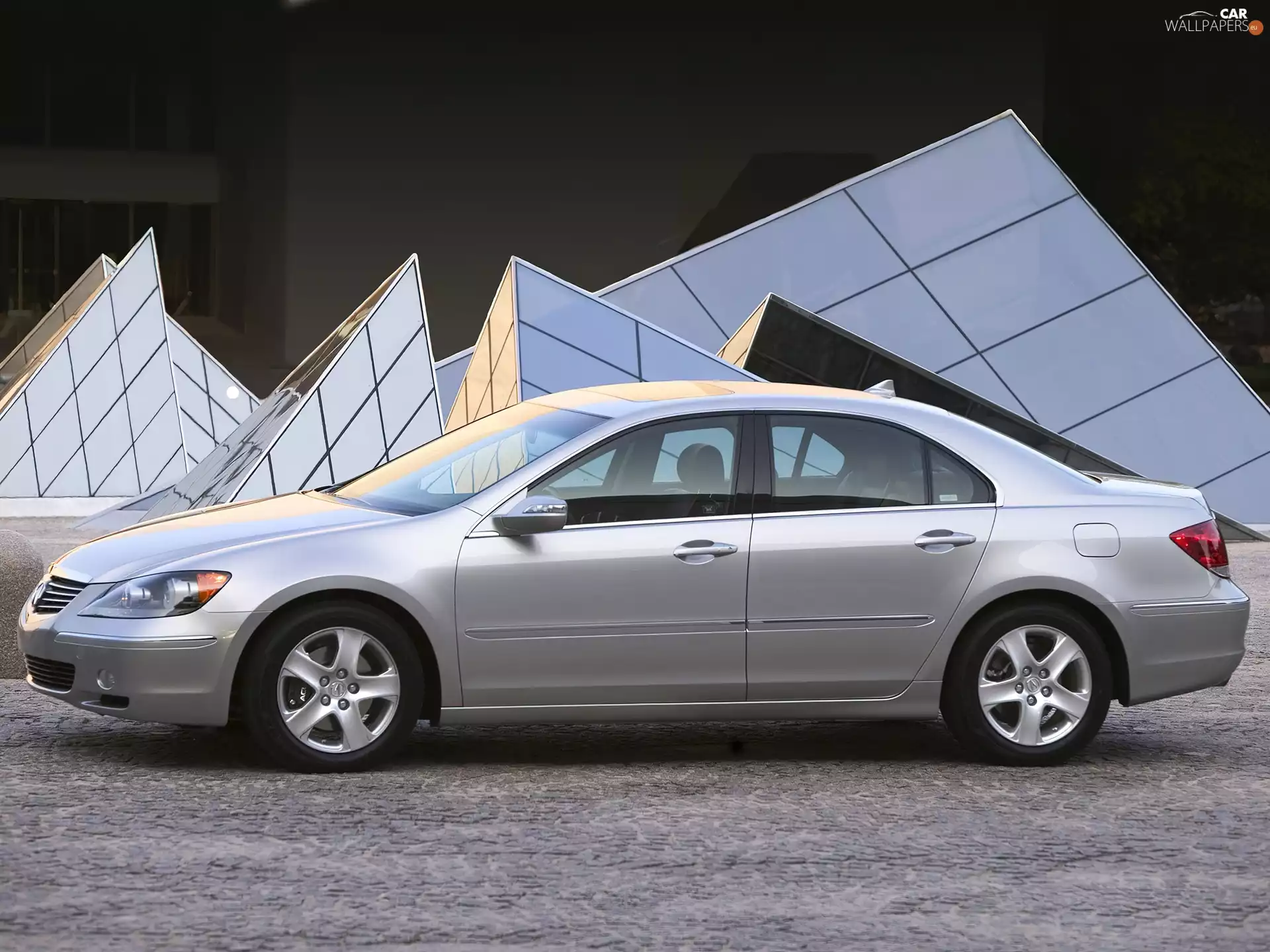 Left, Acura RL, windows, side