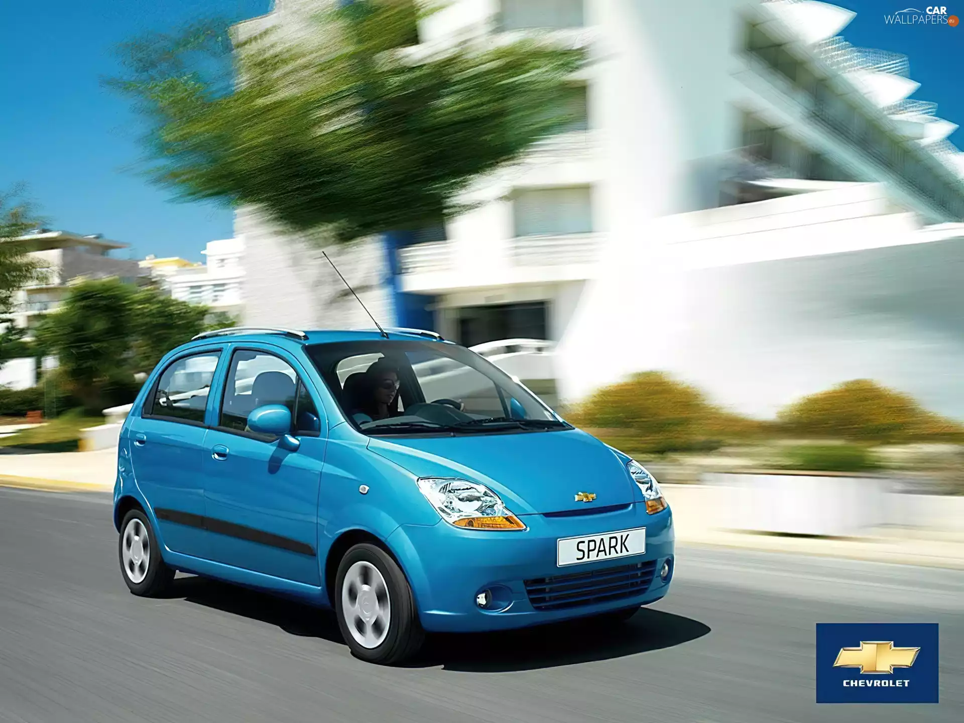 aerial, Chevrolet Spark