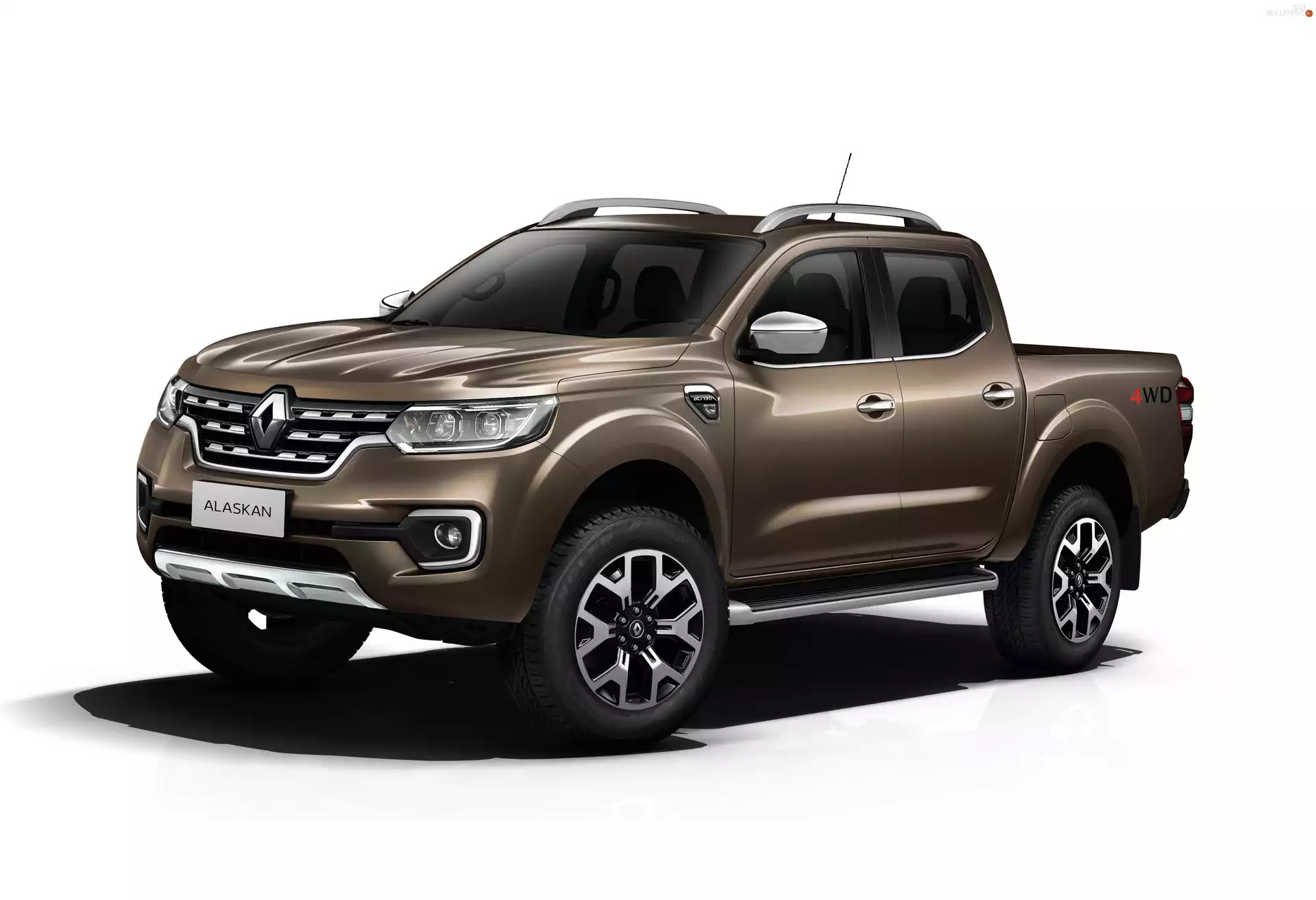 2017, Brown, Renault Alaskan