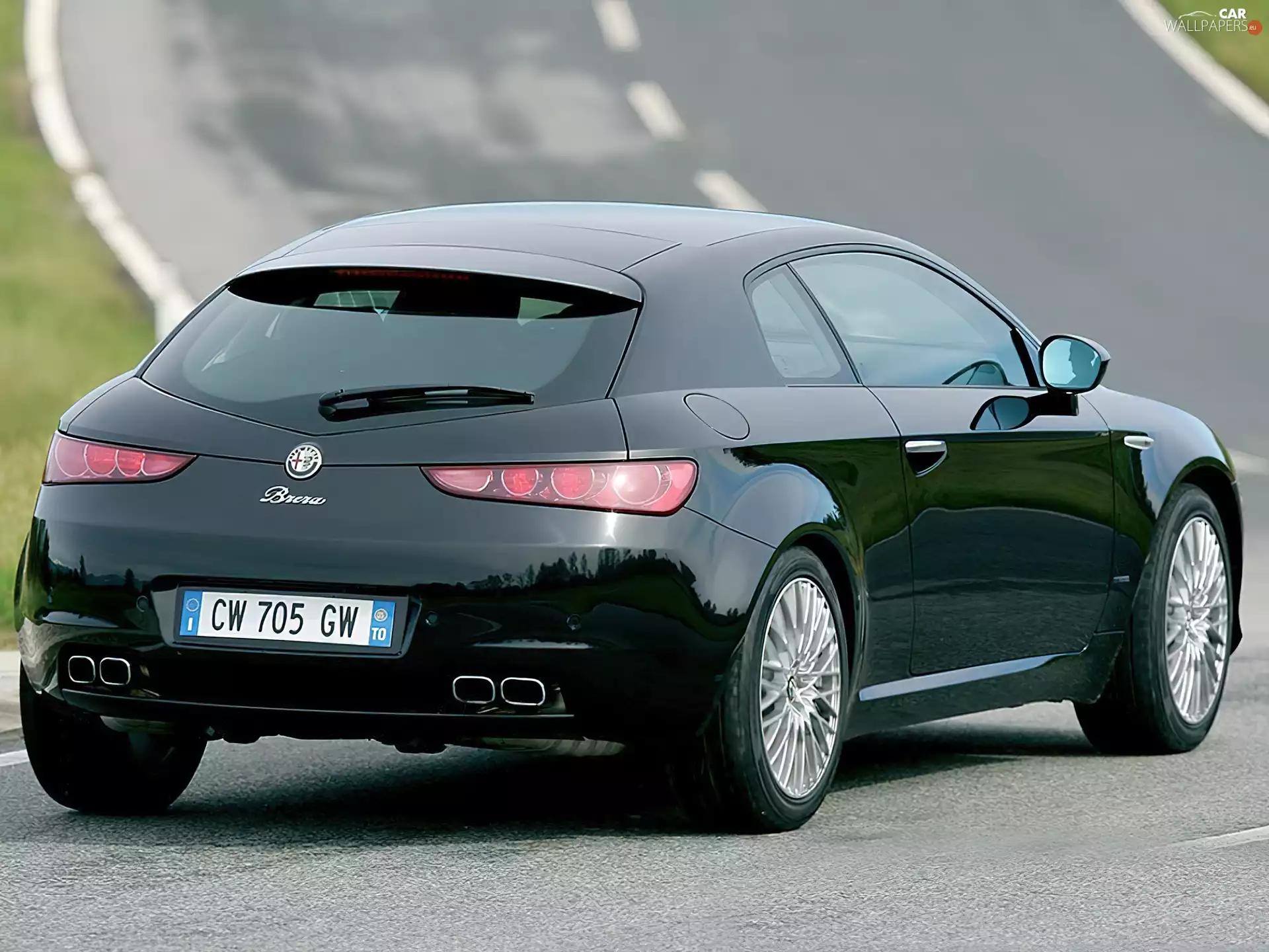 trunk, Alfa Romeo Brera, flap