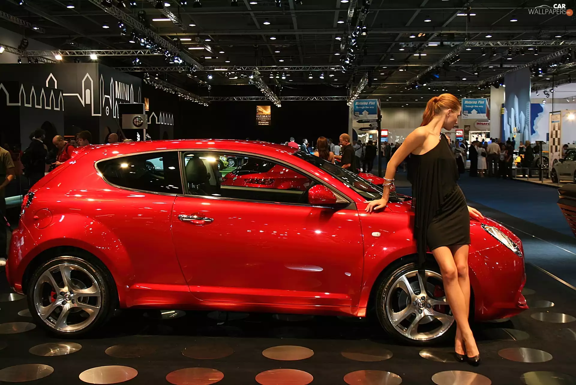 Women, Alfa Romeo MiTo, Geneva