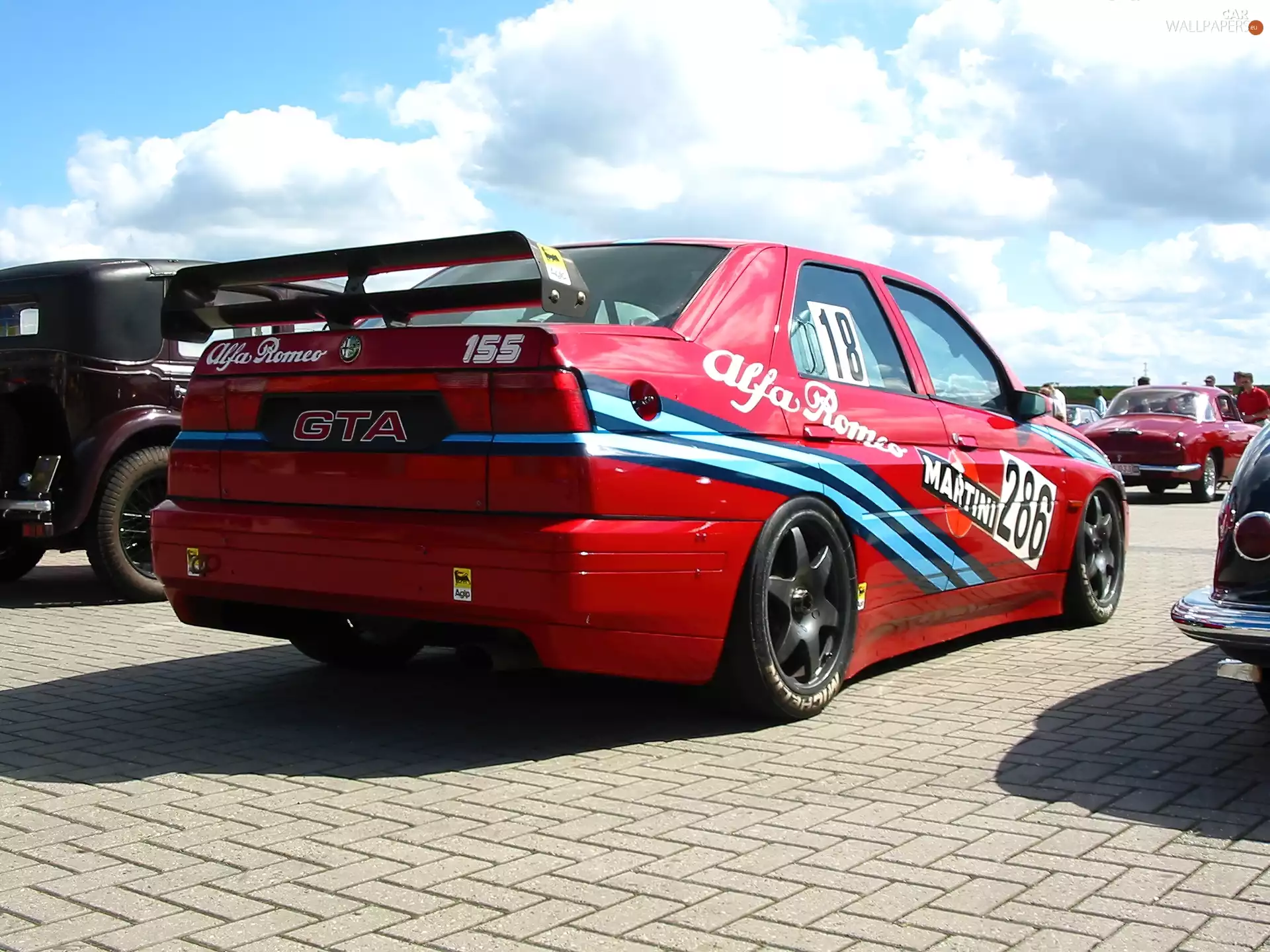spoiler, Alfa Romeo 155, GTA