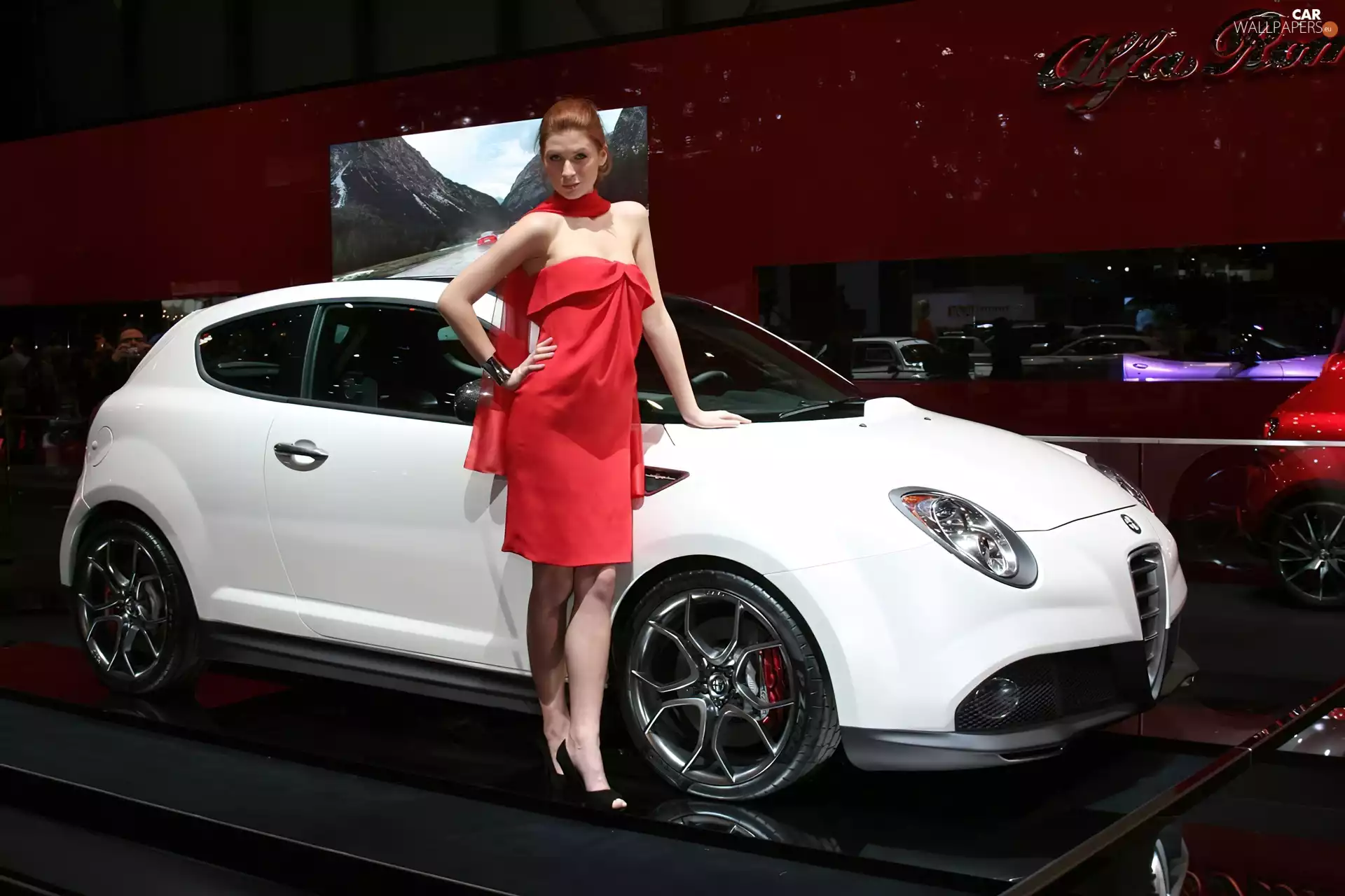 Women, Alfa Romeo MiTo, model