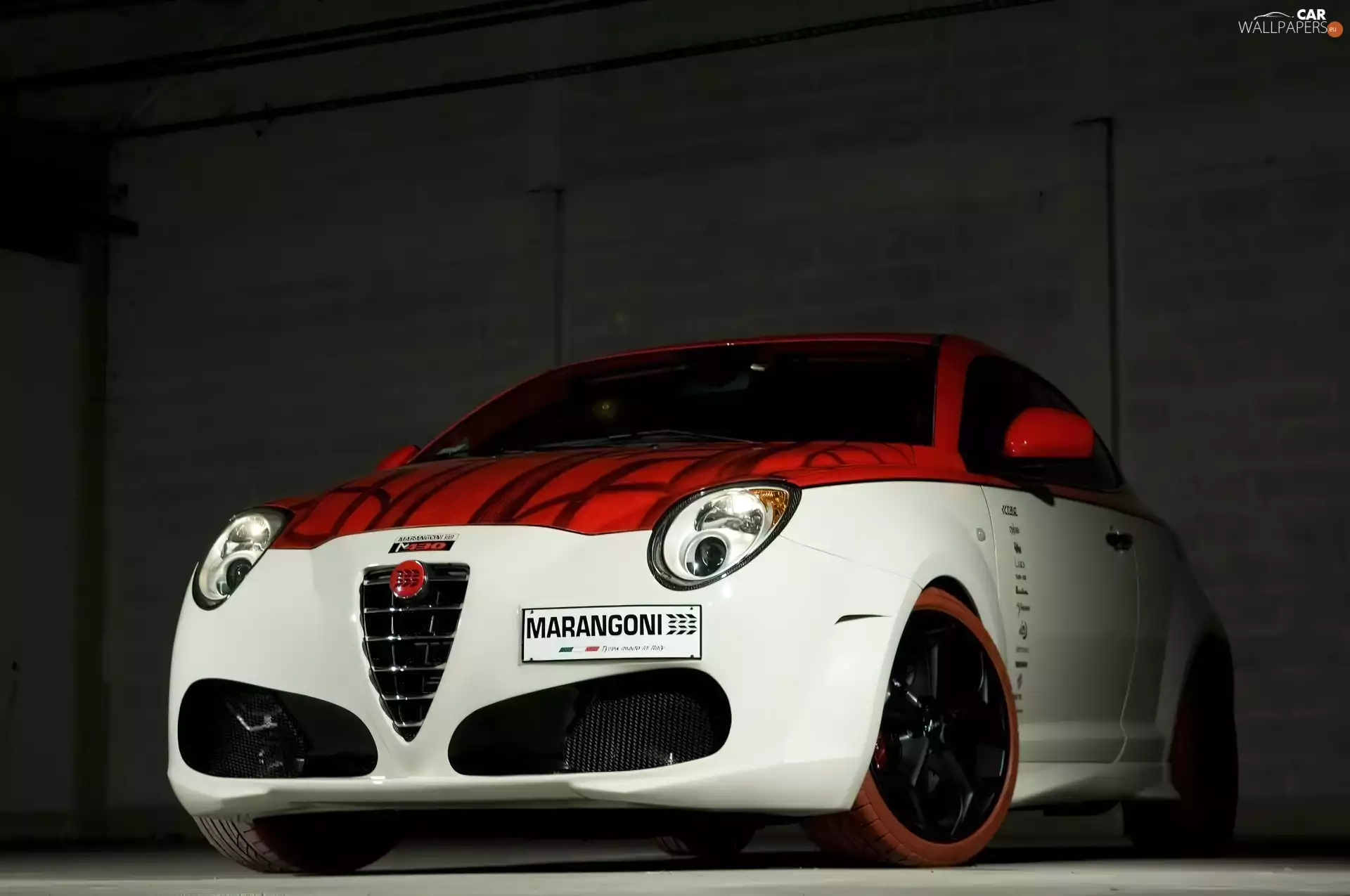 tires, Alfa Romeo MiTo, Orange