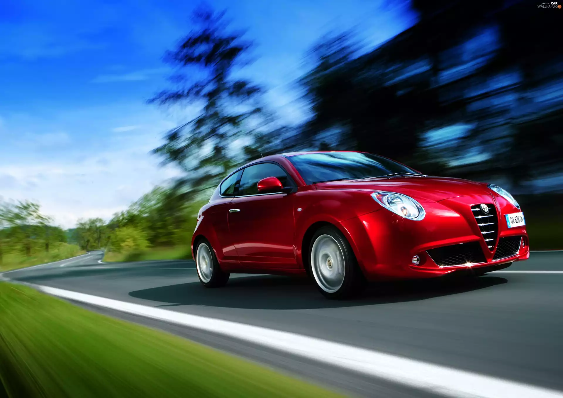 picture, Alfa Romeo MiTo, route