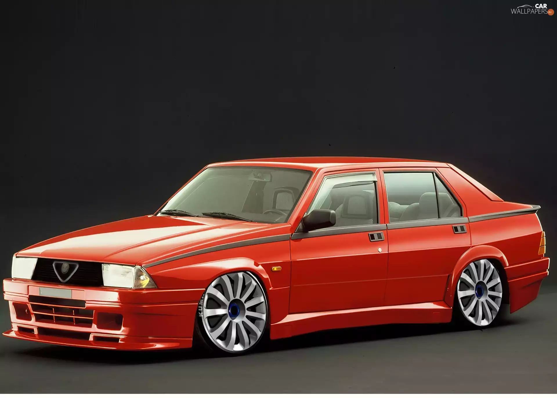 graphics, Alfa Romeo 75, TUNING
