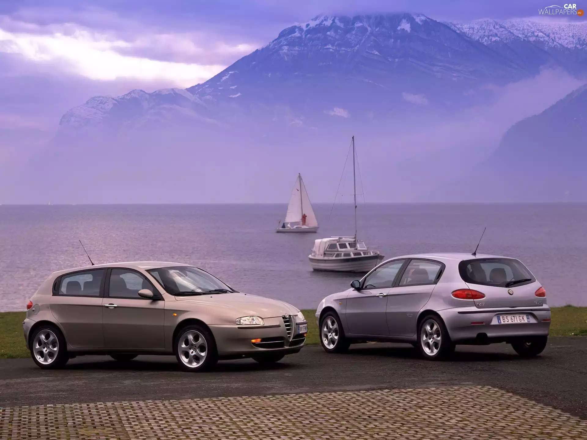 Mountains, Alfa Romeo 147, Yachts