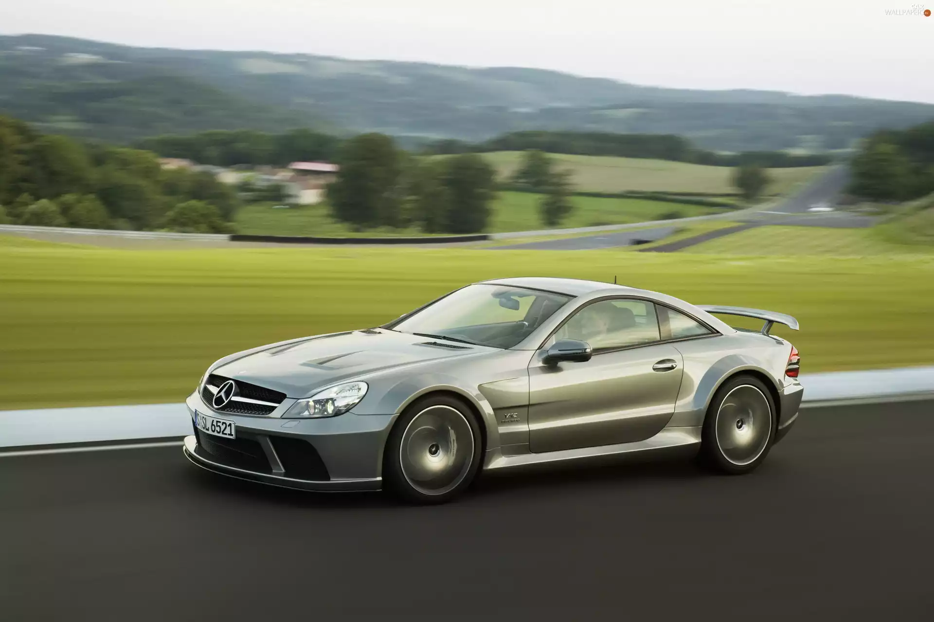 track, Mercedes SL, AMG