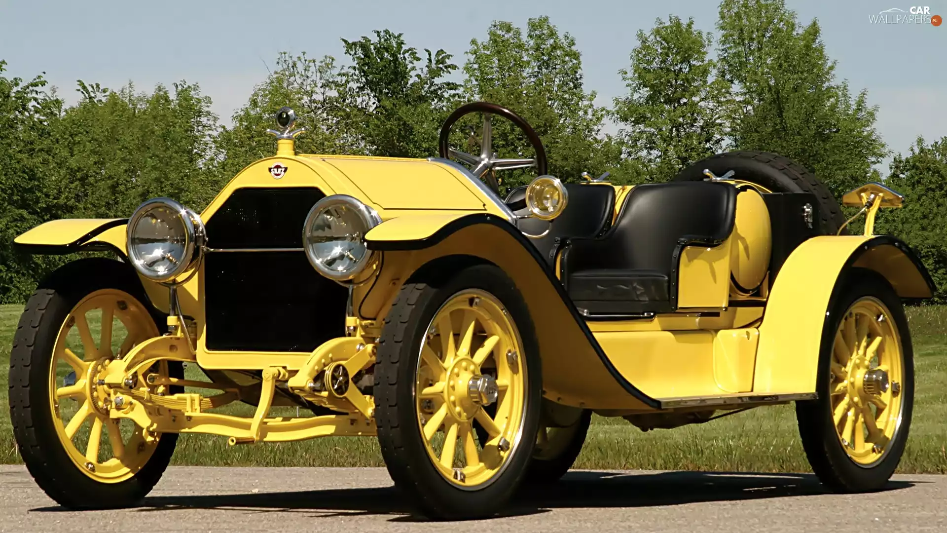 Automobile, Stut, 1912, antique