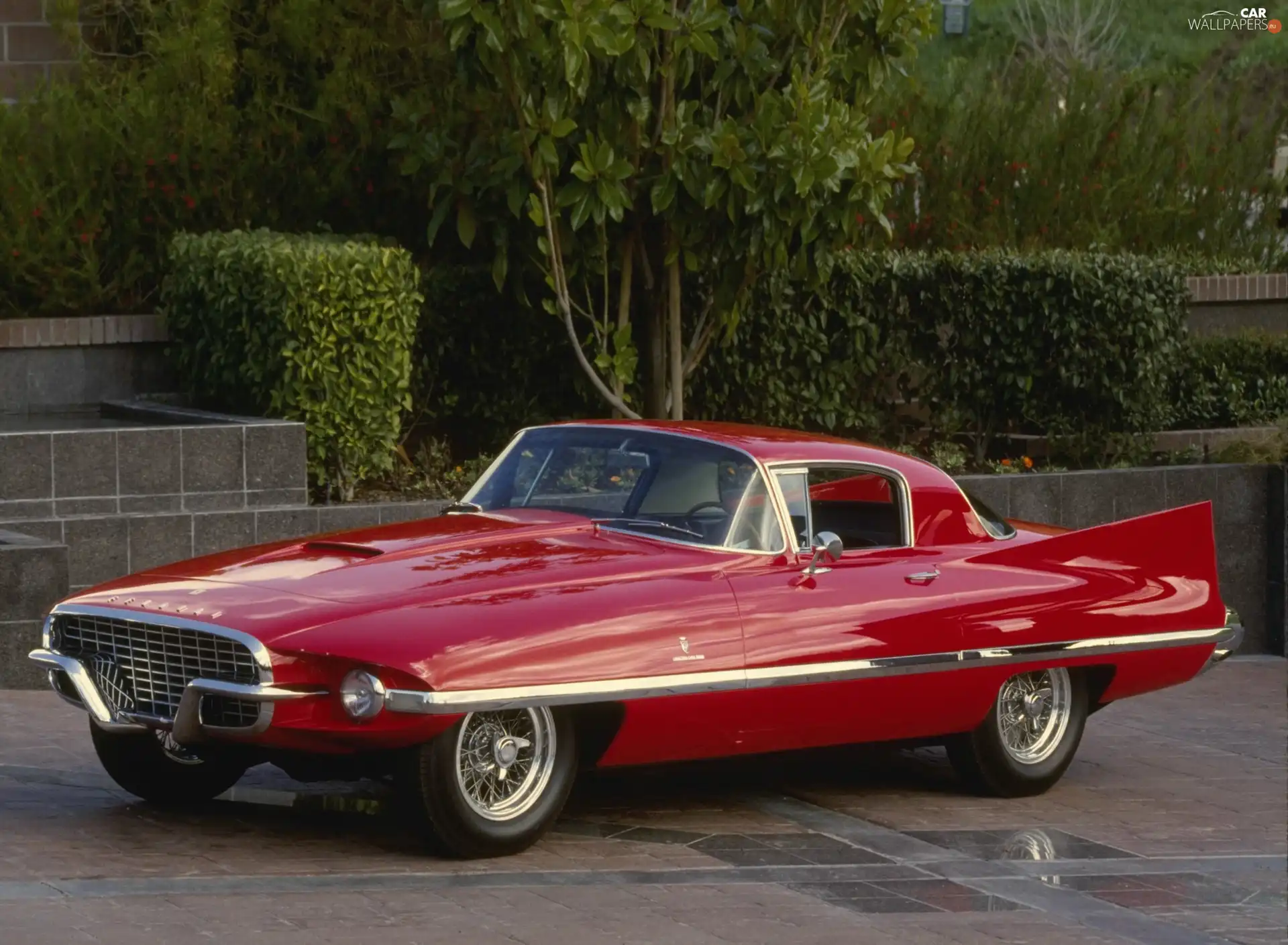 Red, Automobile, antique, Ferrari 410