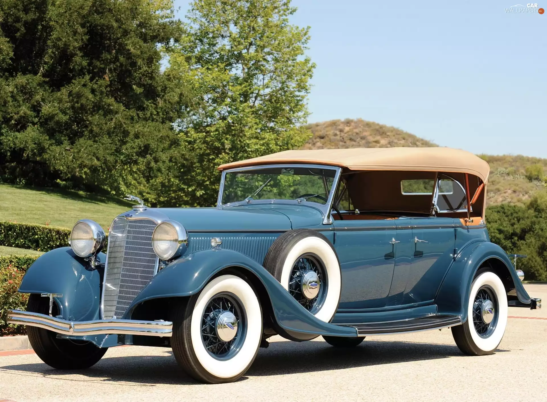 Automobile, Lincoln KB Dual Cowl Phaeton, 1933, antique
