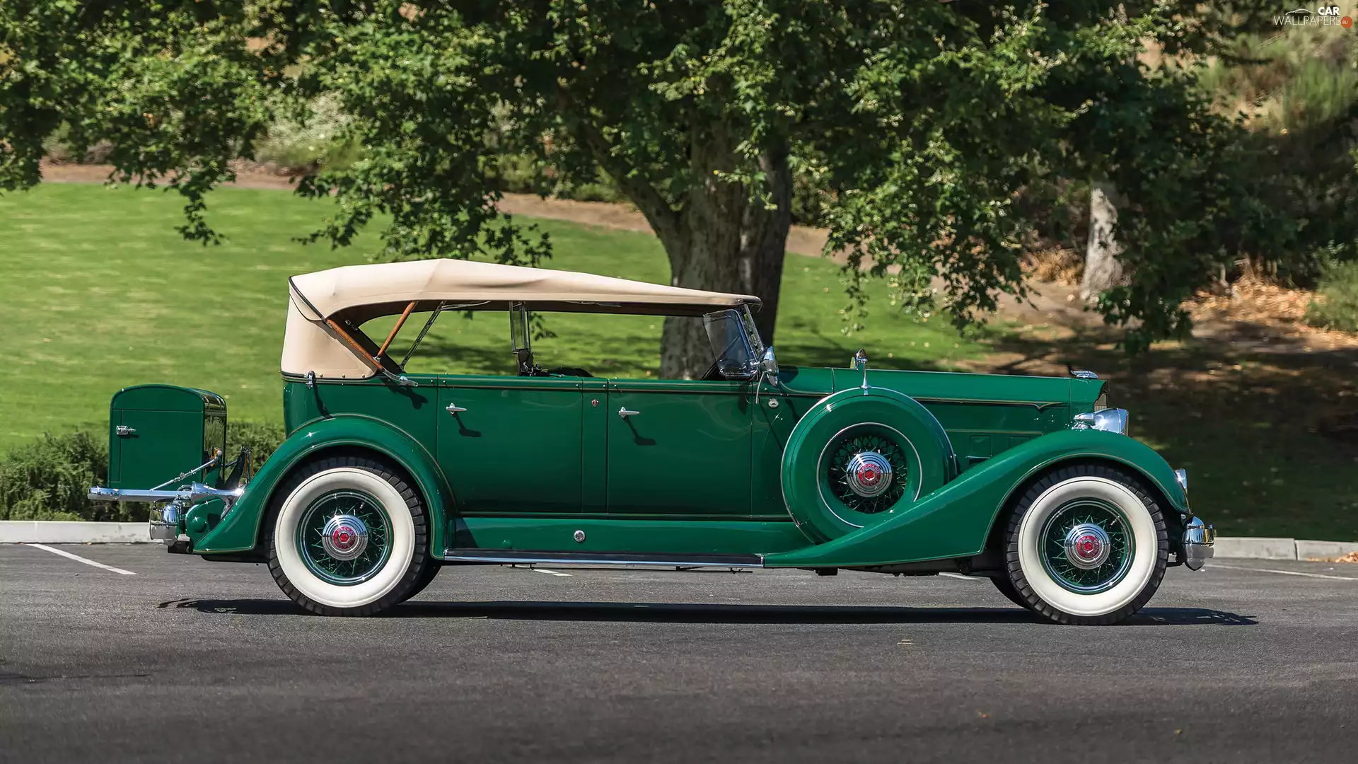 1934, antique, Packard Twelve Phaeton