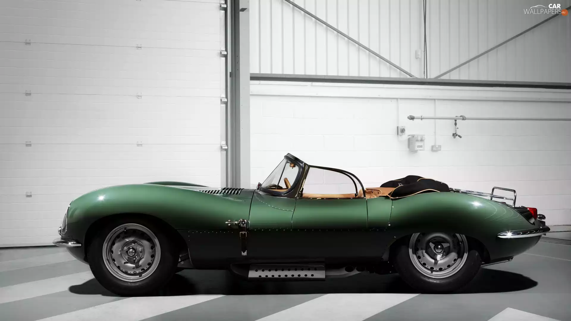 Green, Jenny Jones, antique, Jaguar XKSS