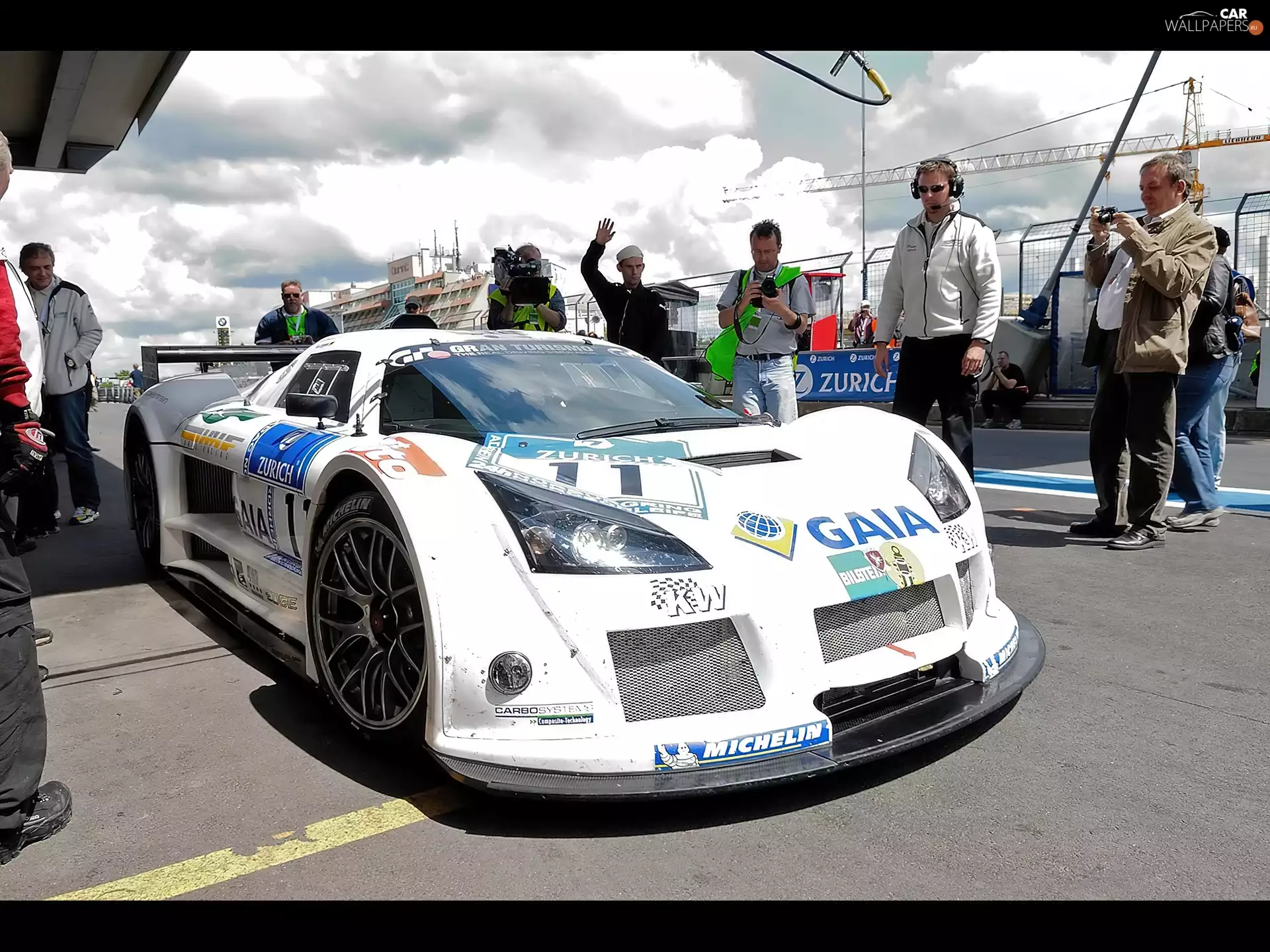 Gumpert Apollo, service, race, Team
