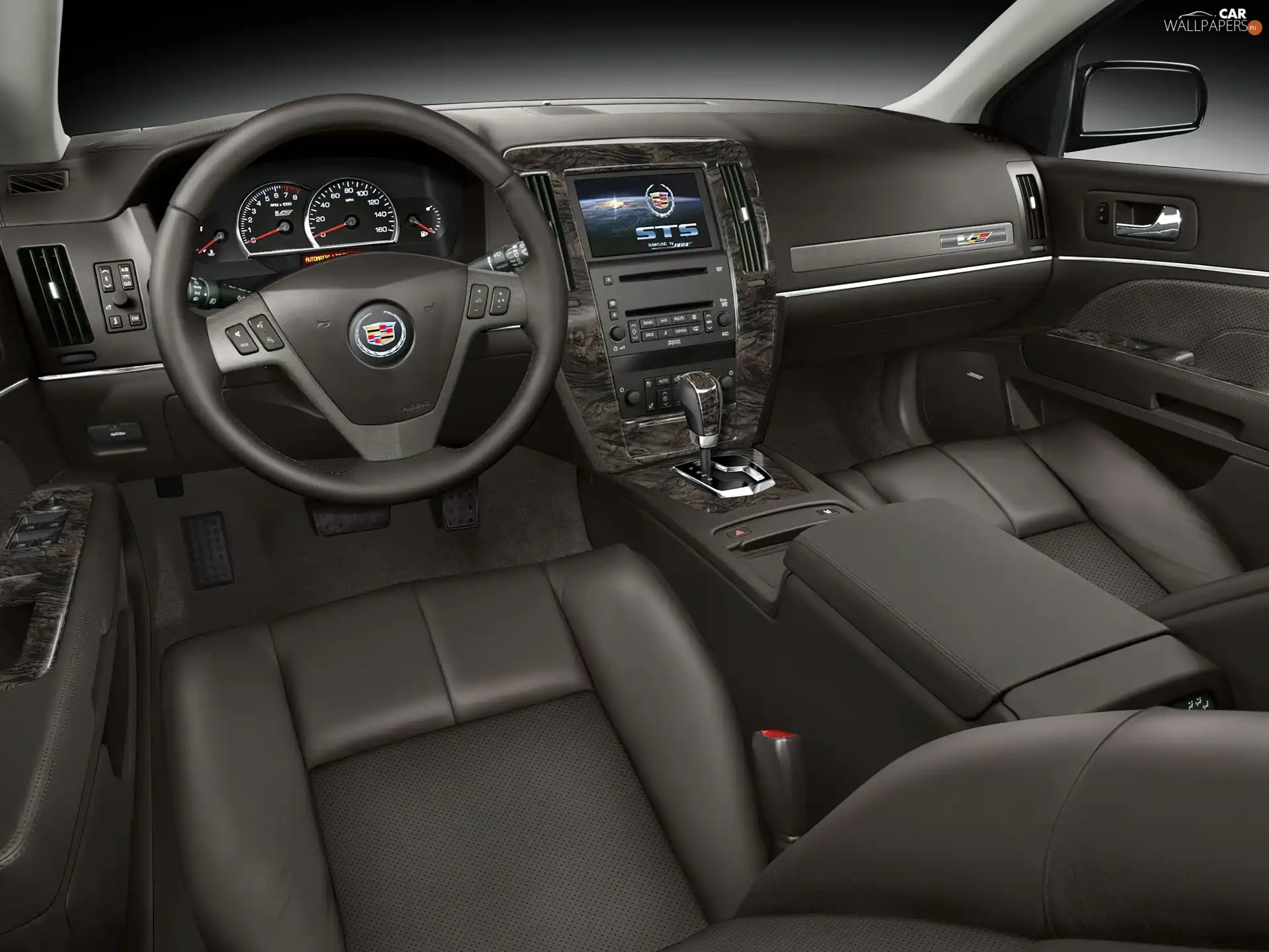 driver, Cadillac STS, Armchair