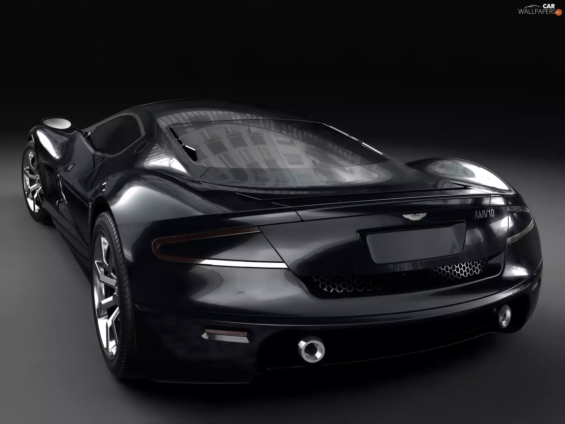 Black, Aston Martin, AMV 10