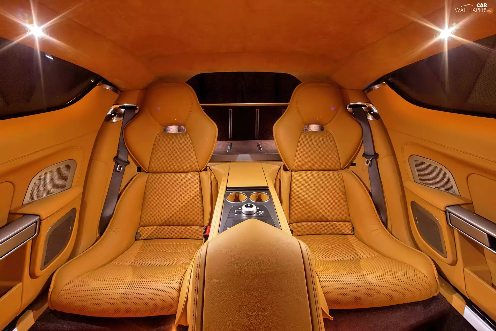 seats, Aston Martin Rapide, rear