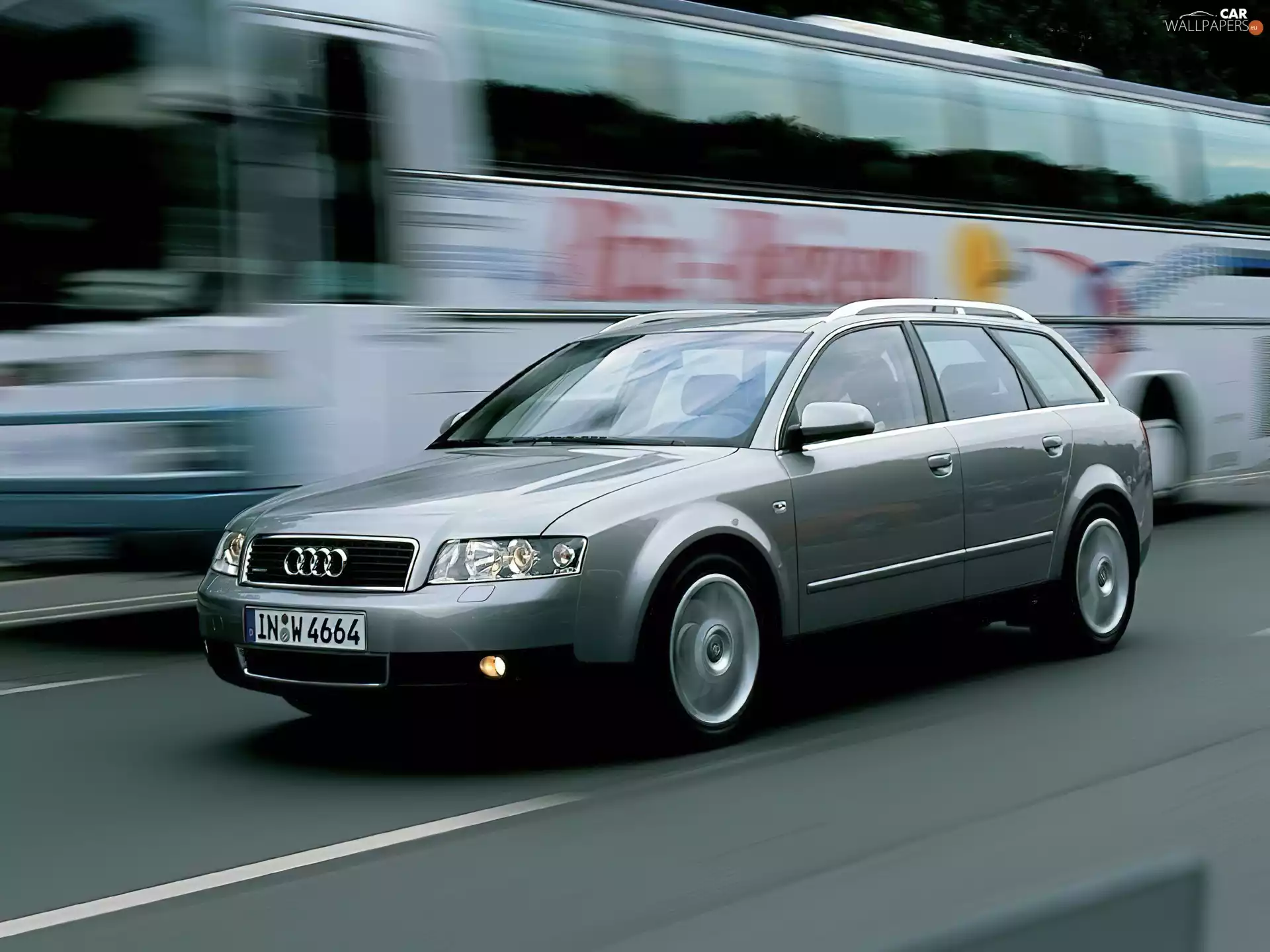 Gray, Audi A4, B6, Metalic