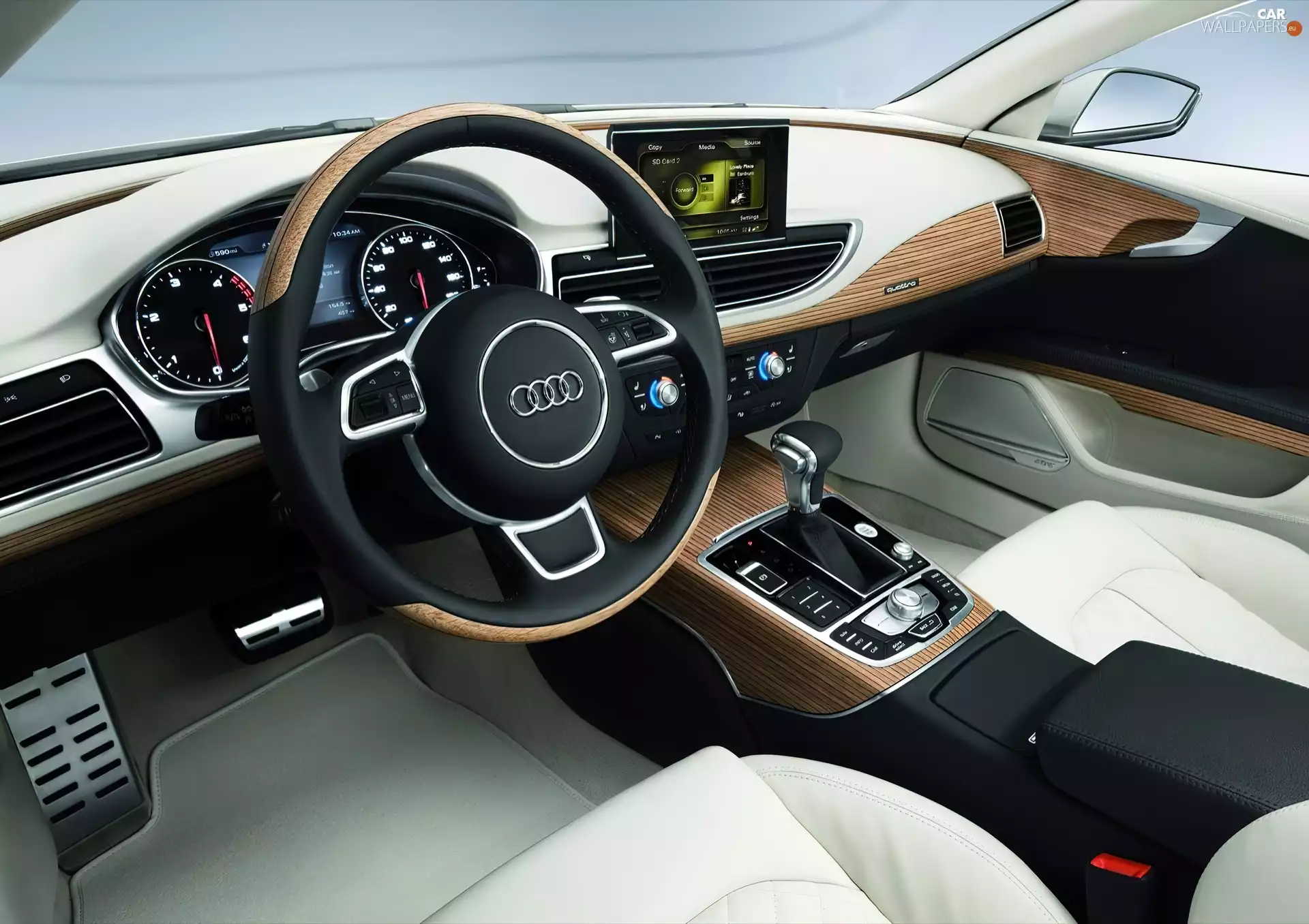 Audi A7, driver