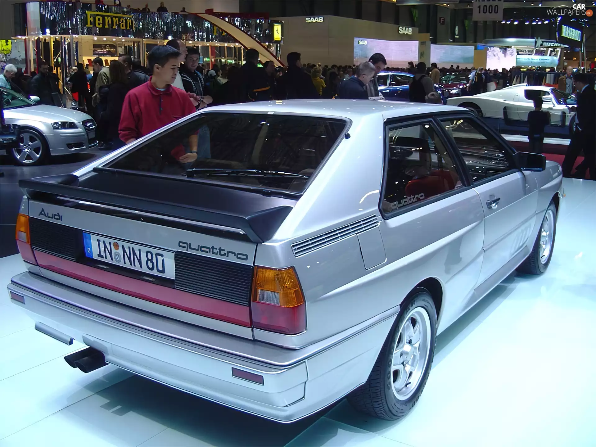 saloon, Audi GT/Quattro, exhibition