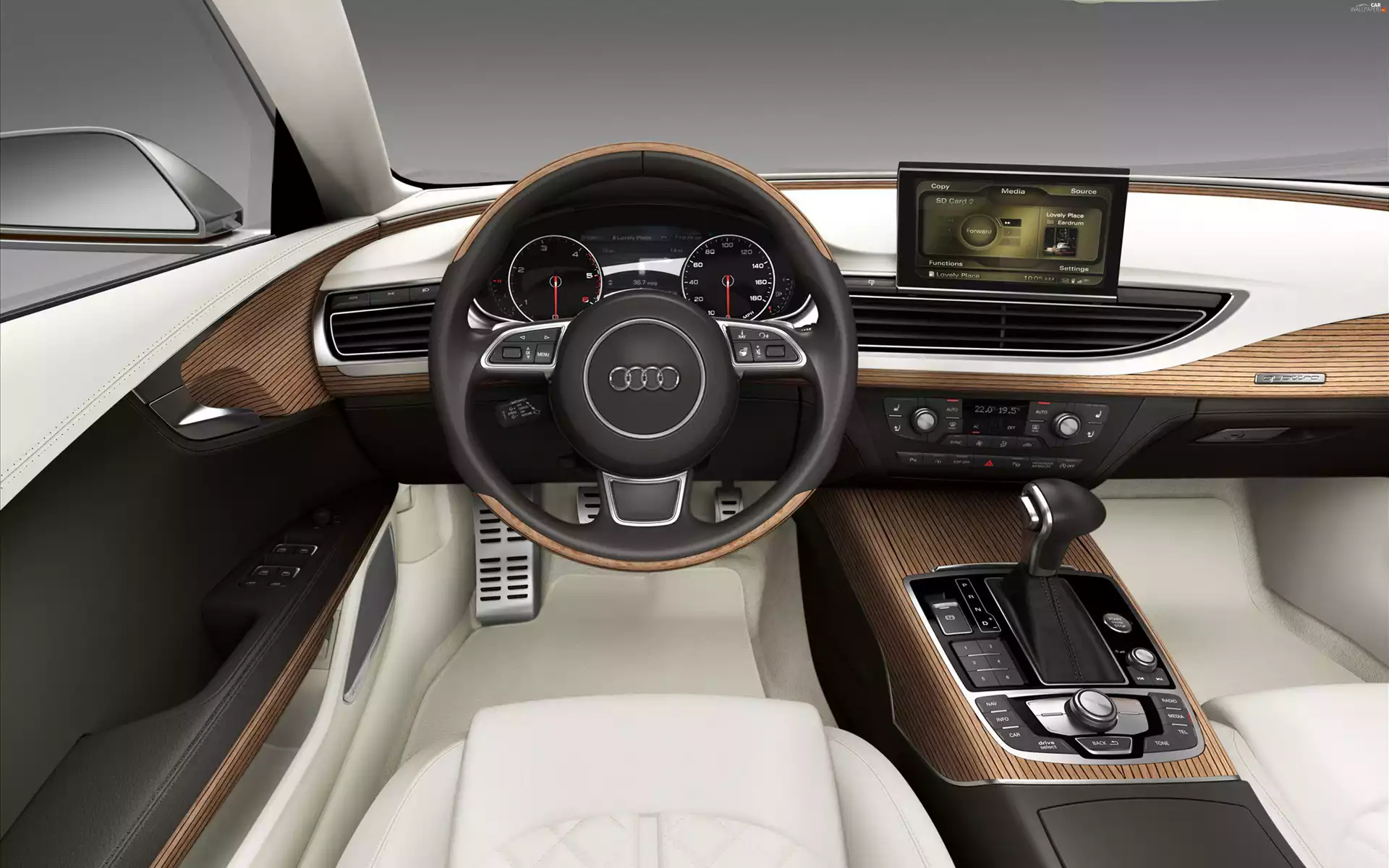Audi Q7, interior