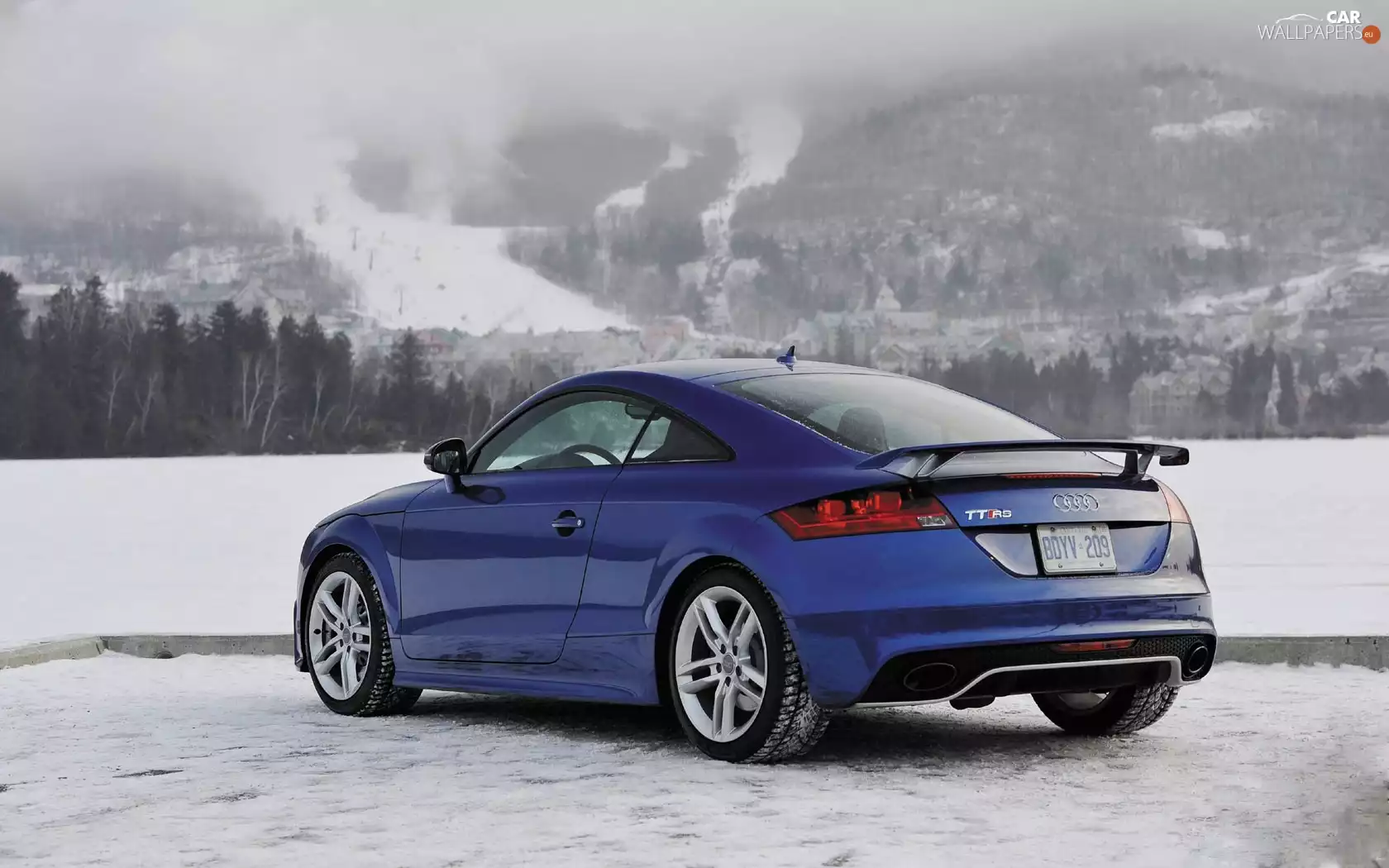 Audi TT, snow