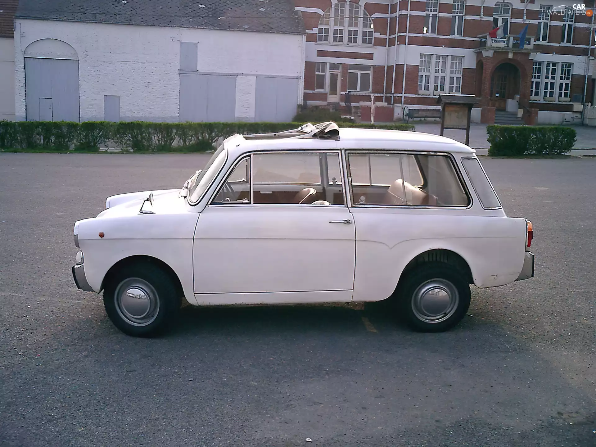 Left, Autobianchi Bianchina, Combi, side