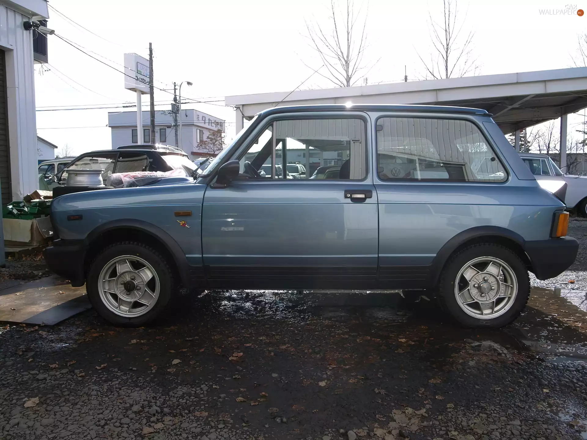 @, blue, Autobianchi