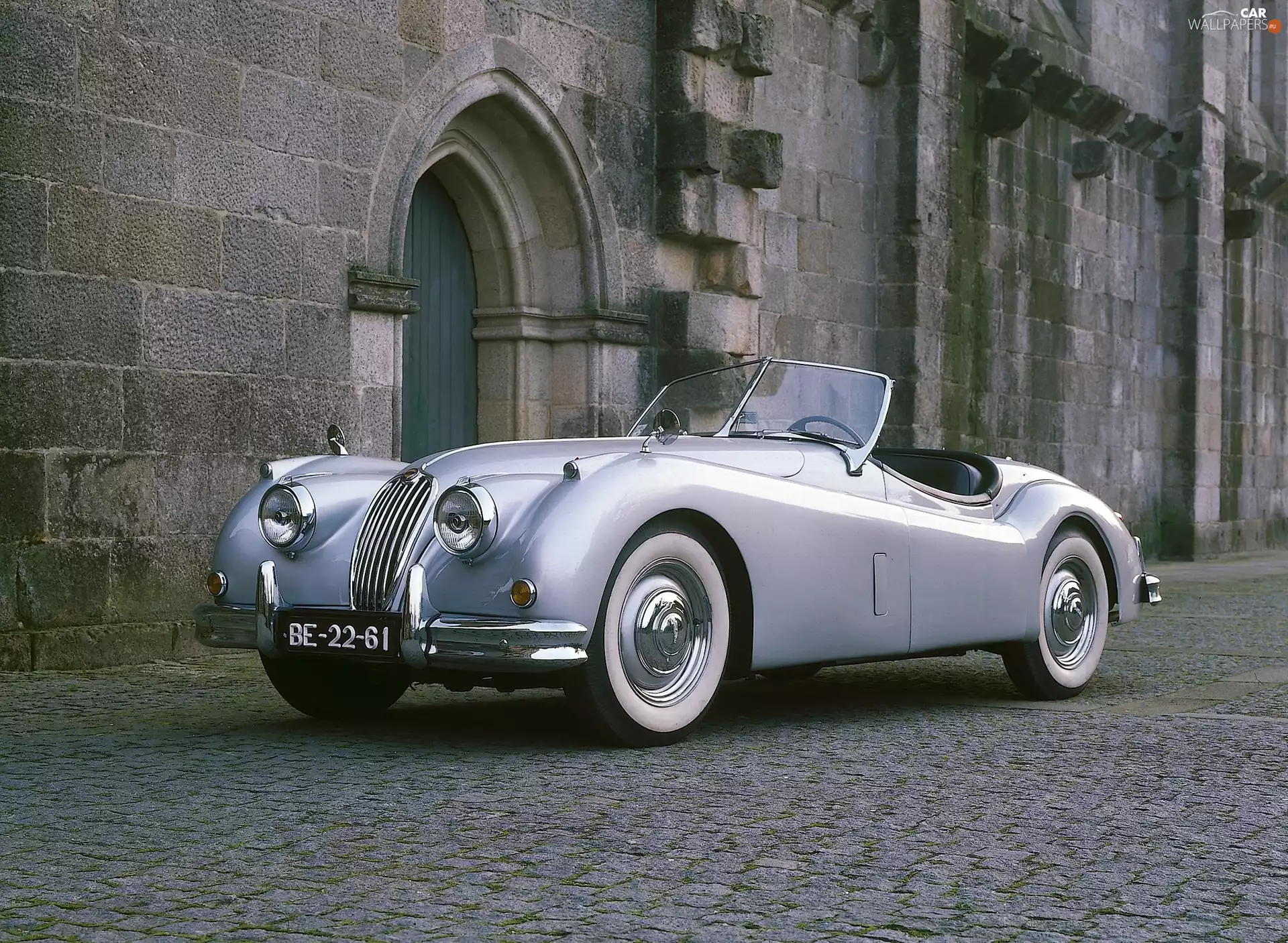 antique, Jaguar XK140, Automobile