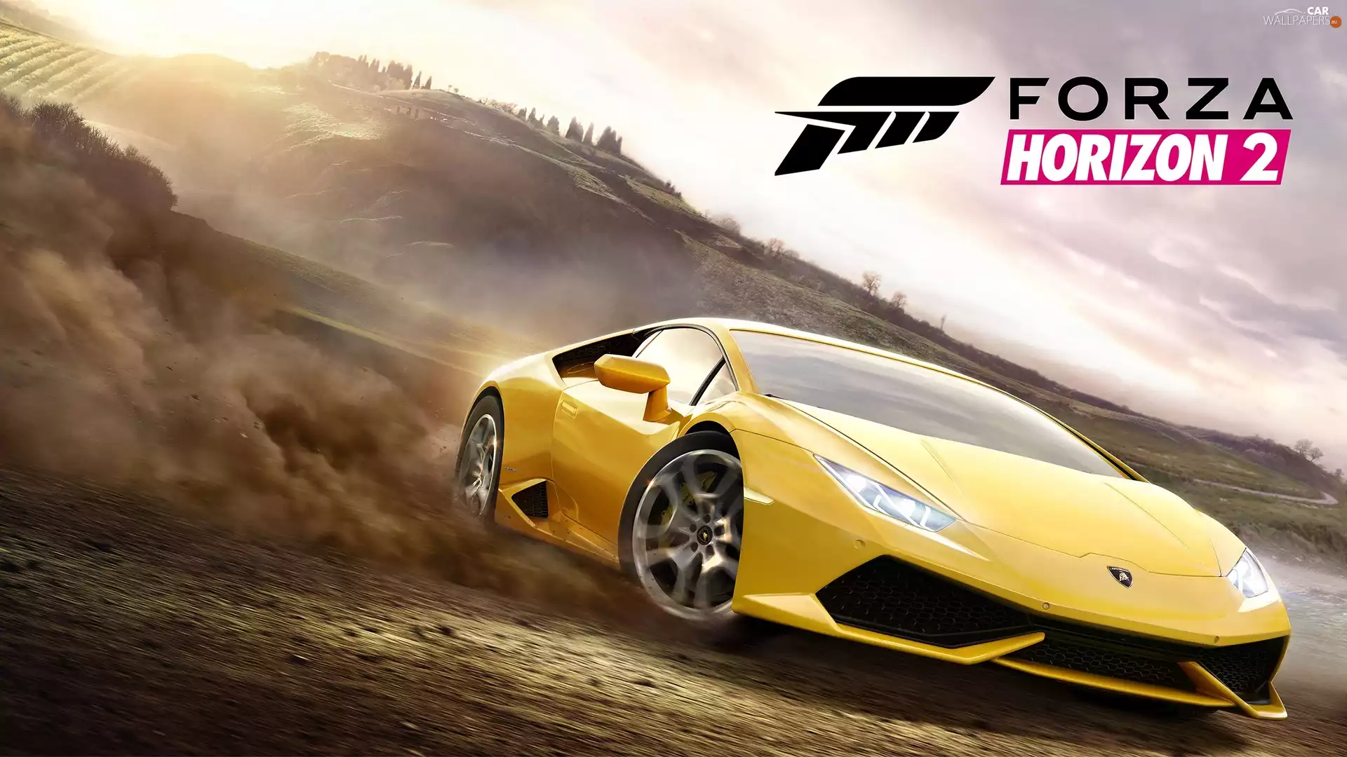 Yellow, Automobile, Horizon, 2, Forza