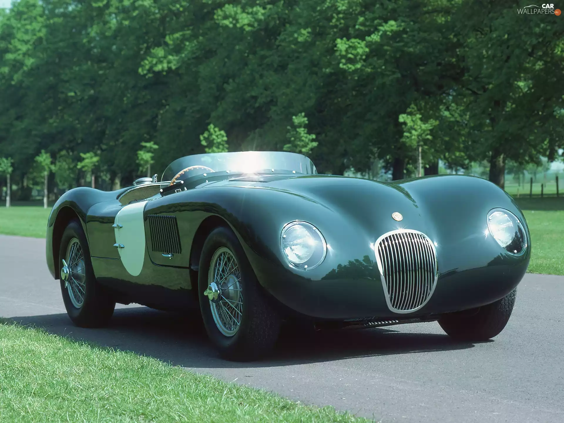 Cabriolet, Automobile, Jaguar C-Type