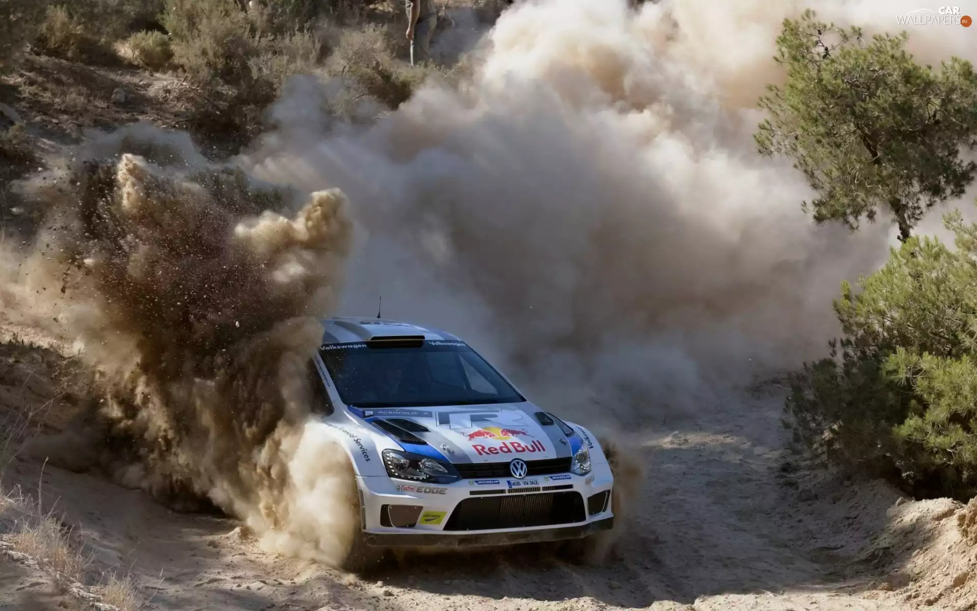 rally, Volkswagen, Polo, Automobile