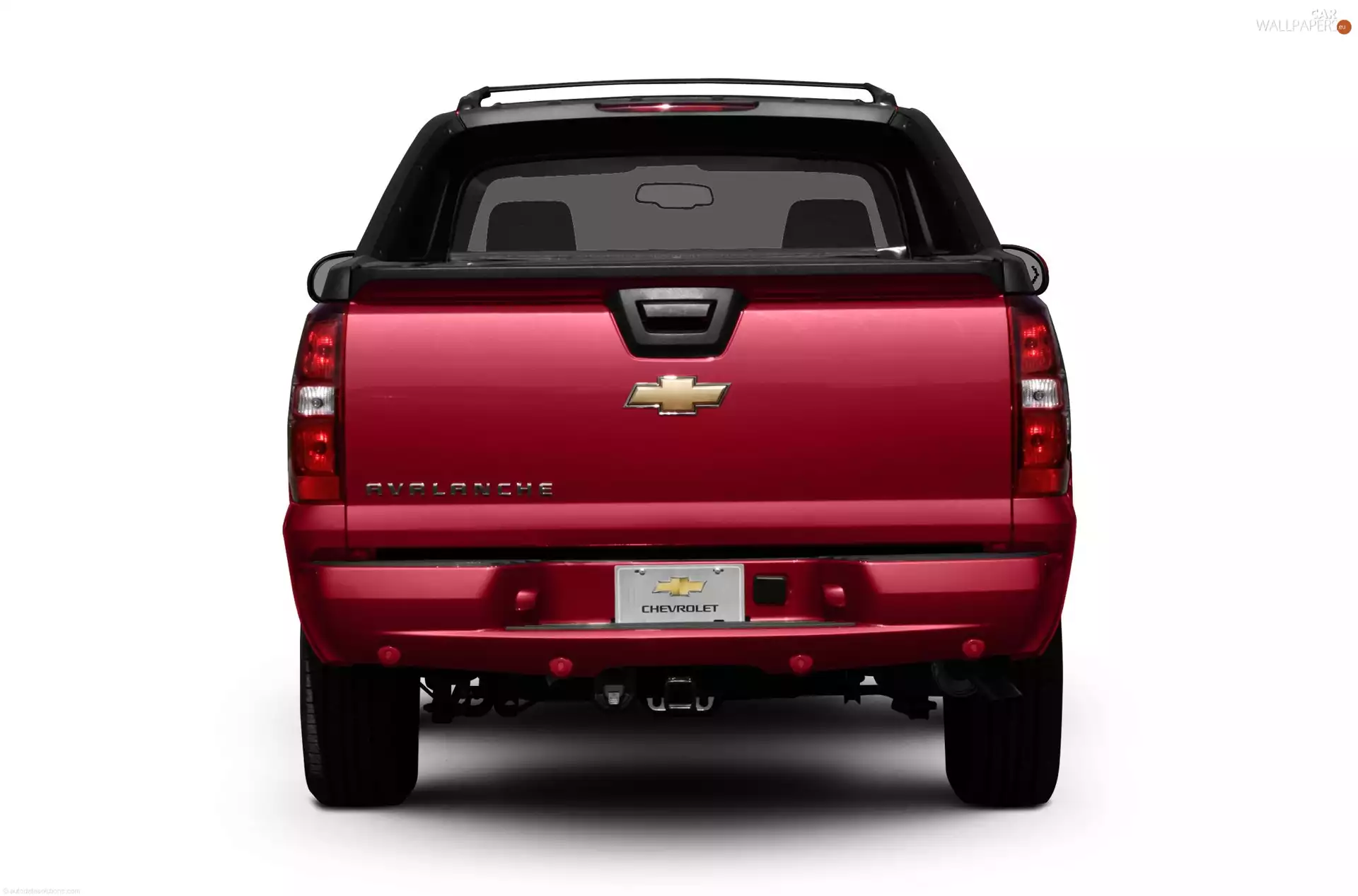 stamp, Back, Chevrolet Avalanche