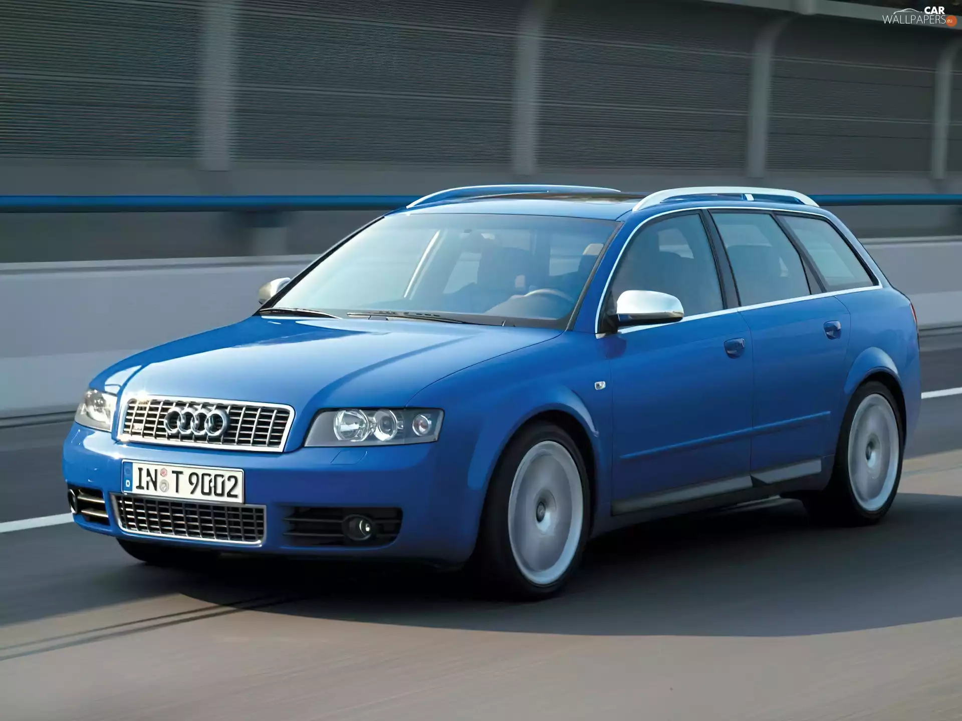 Audi S6, blue, AVANT