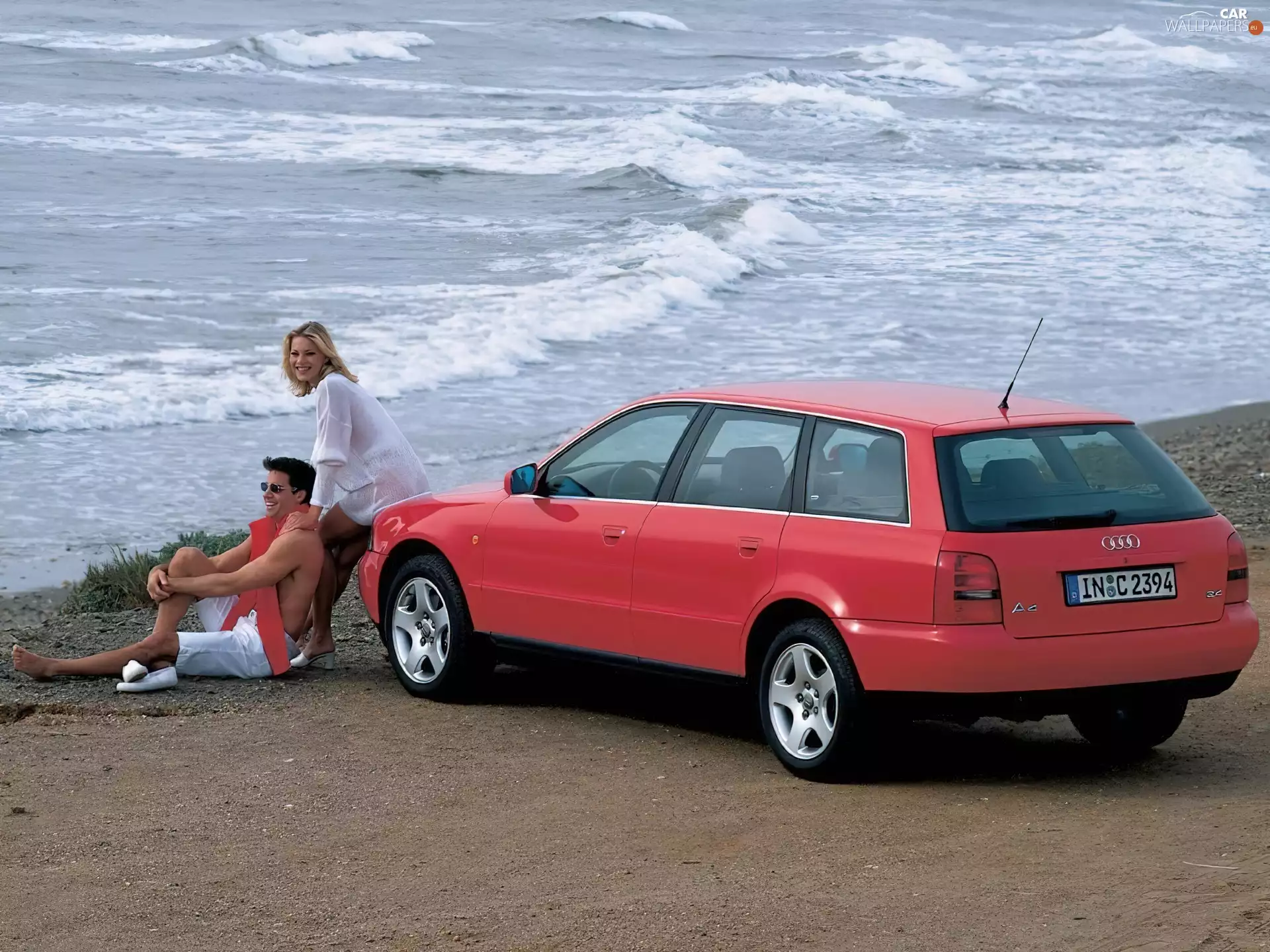 sea, Audi A4, AVANT