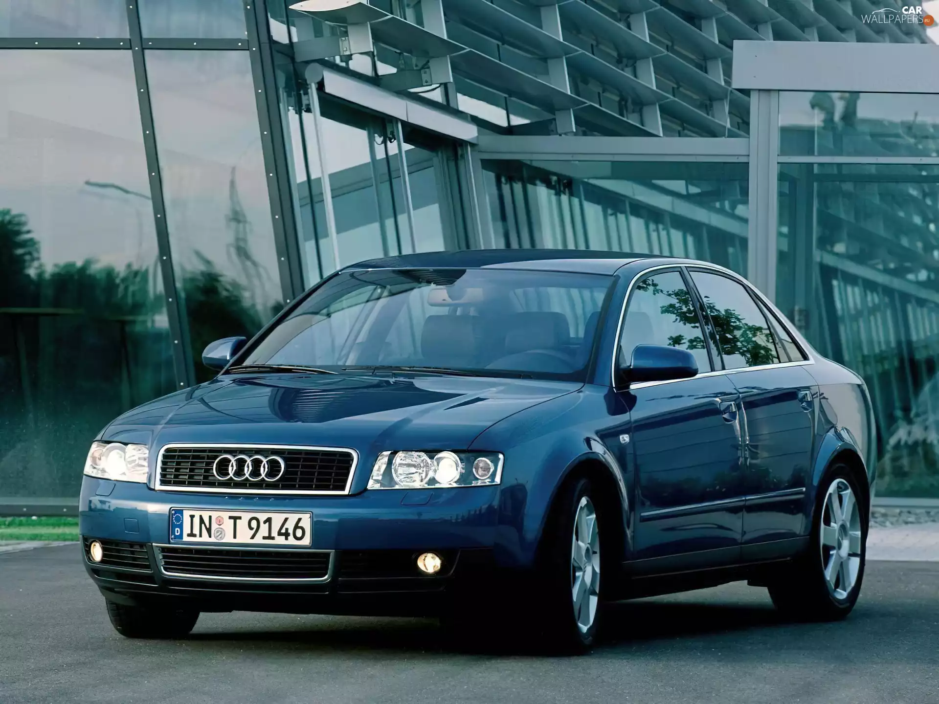blue, Audi A4, B6