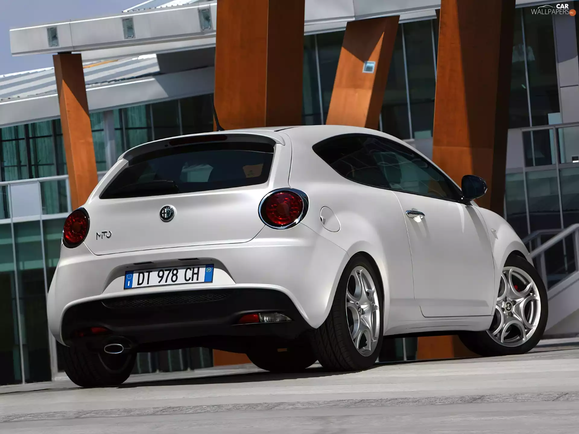 emblem, Back, Alfa Romeo MiTo