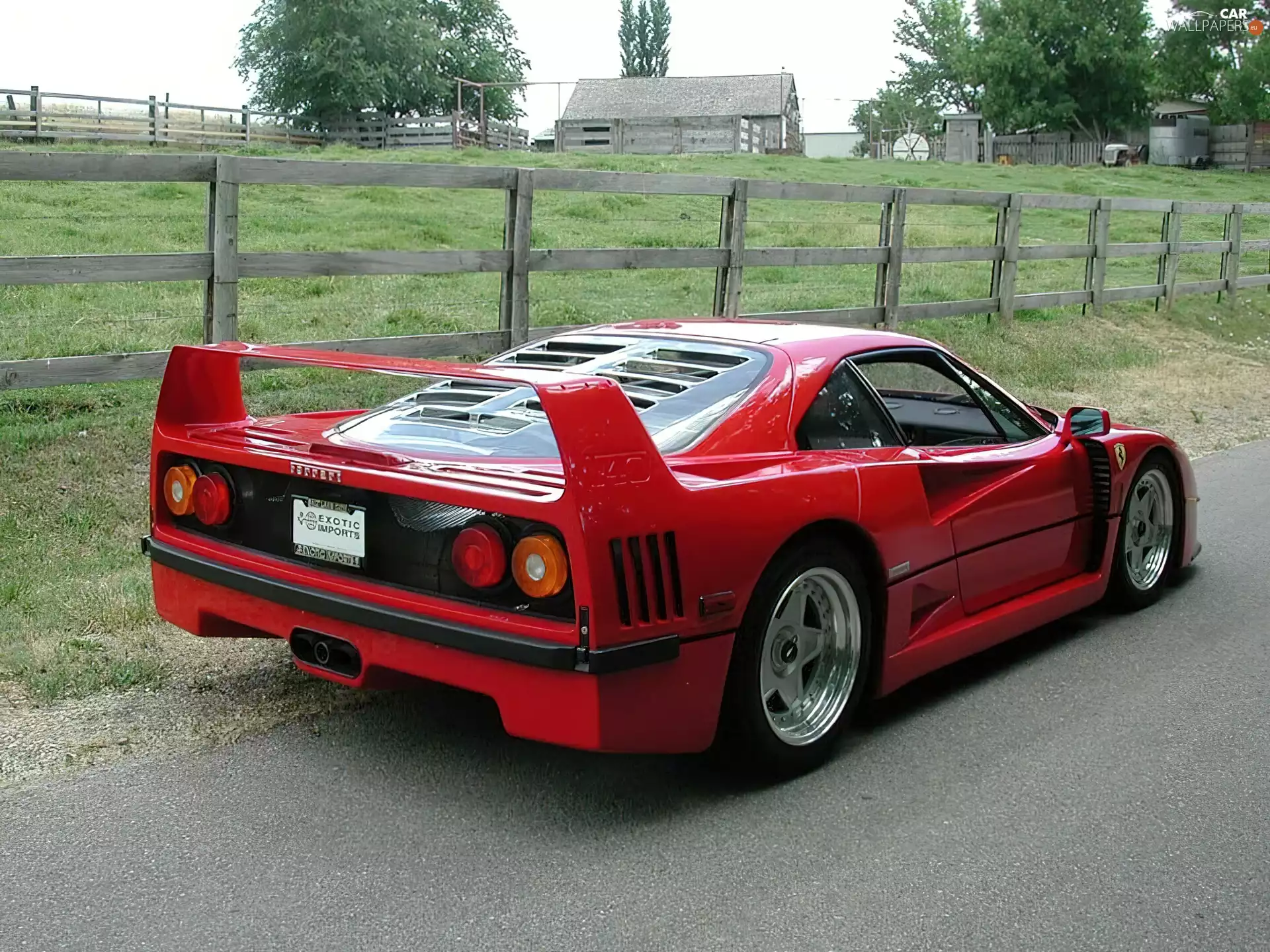 Fance, Back, Ferrari F 40
