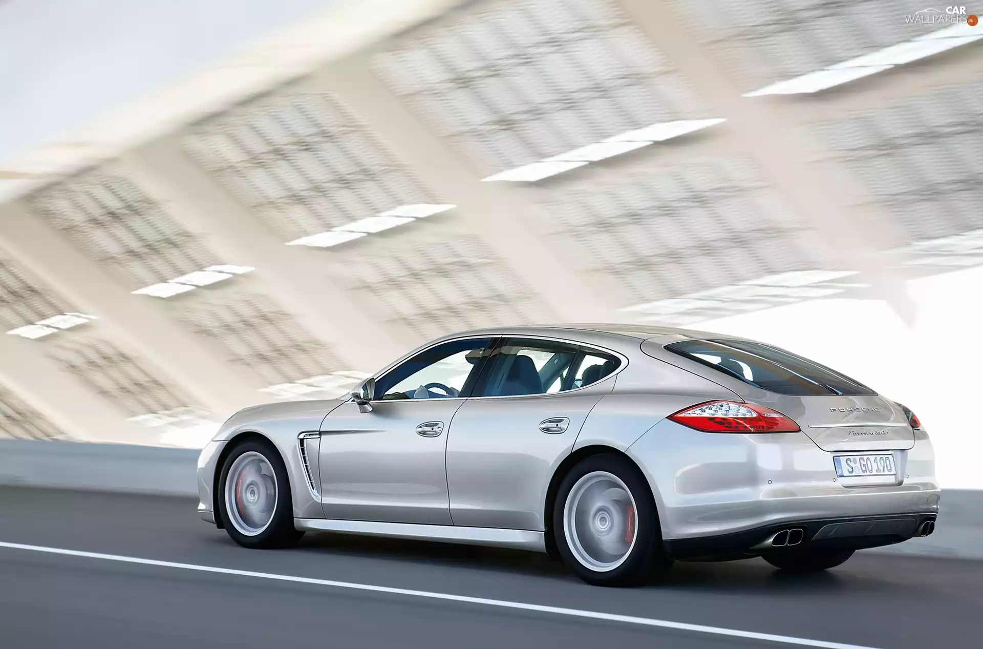 Back, Porsche Panamera