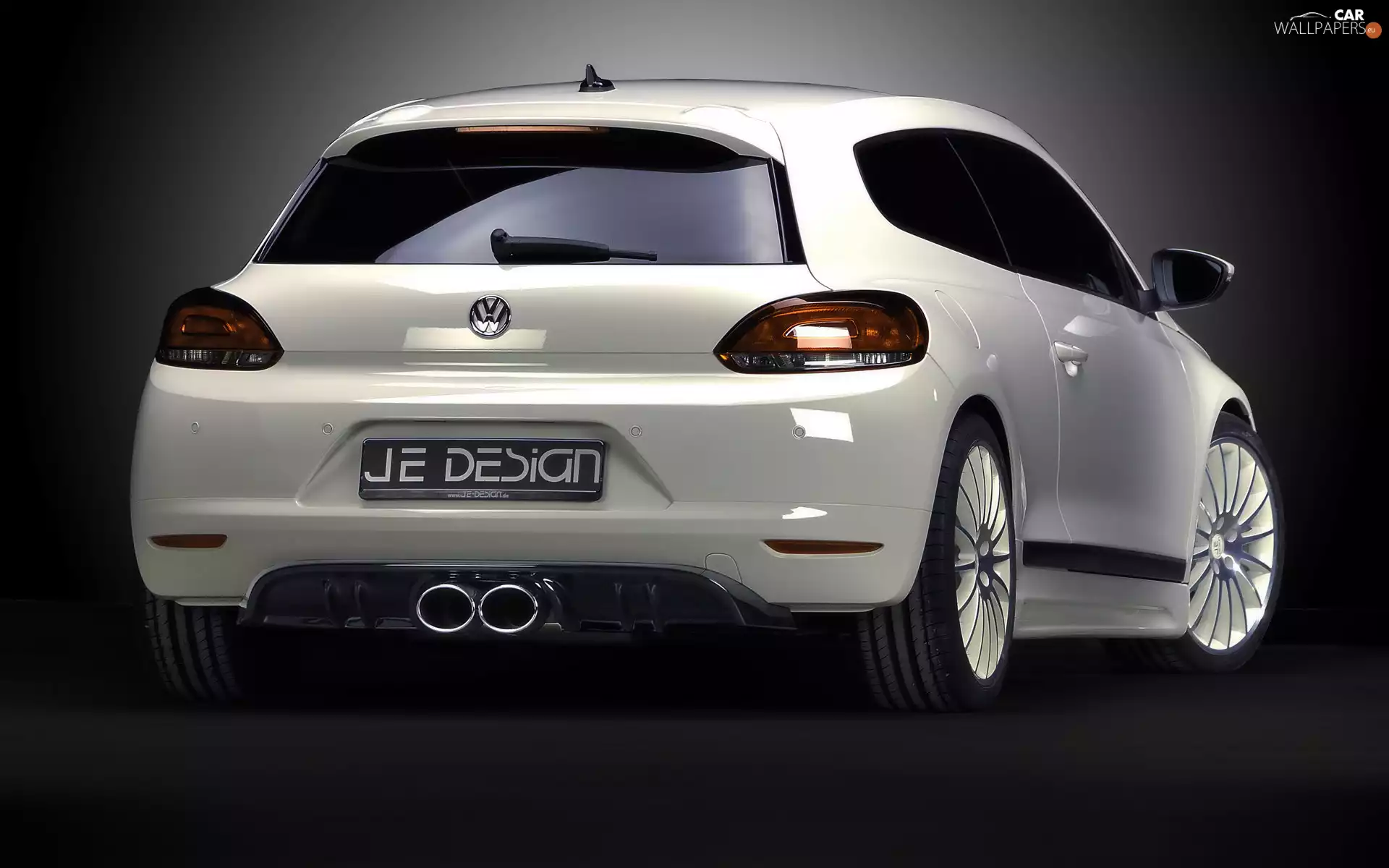 Back, VW Scirocco