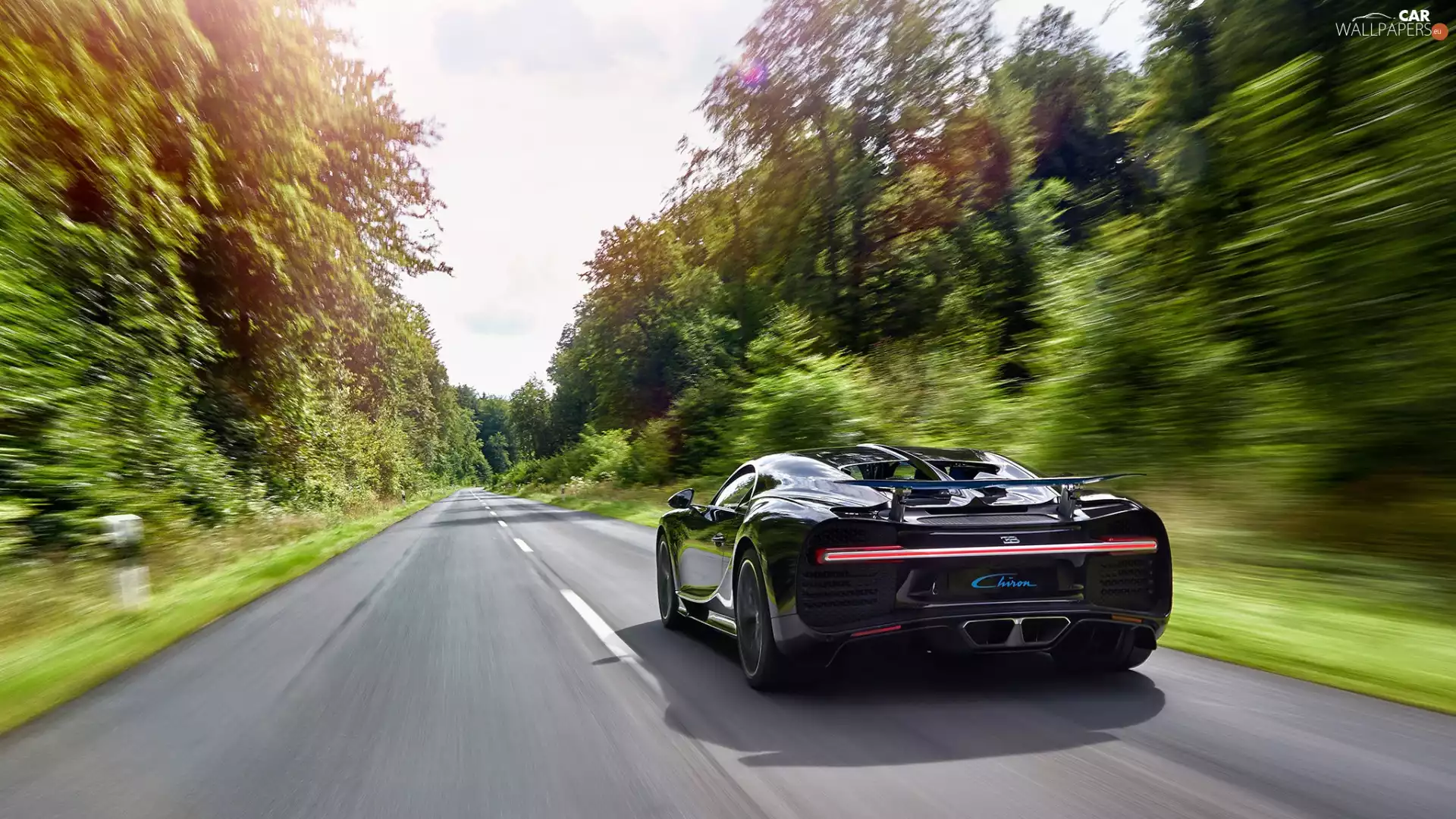 Way, Bugatti Chiron, Back