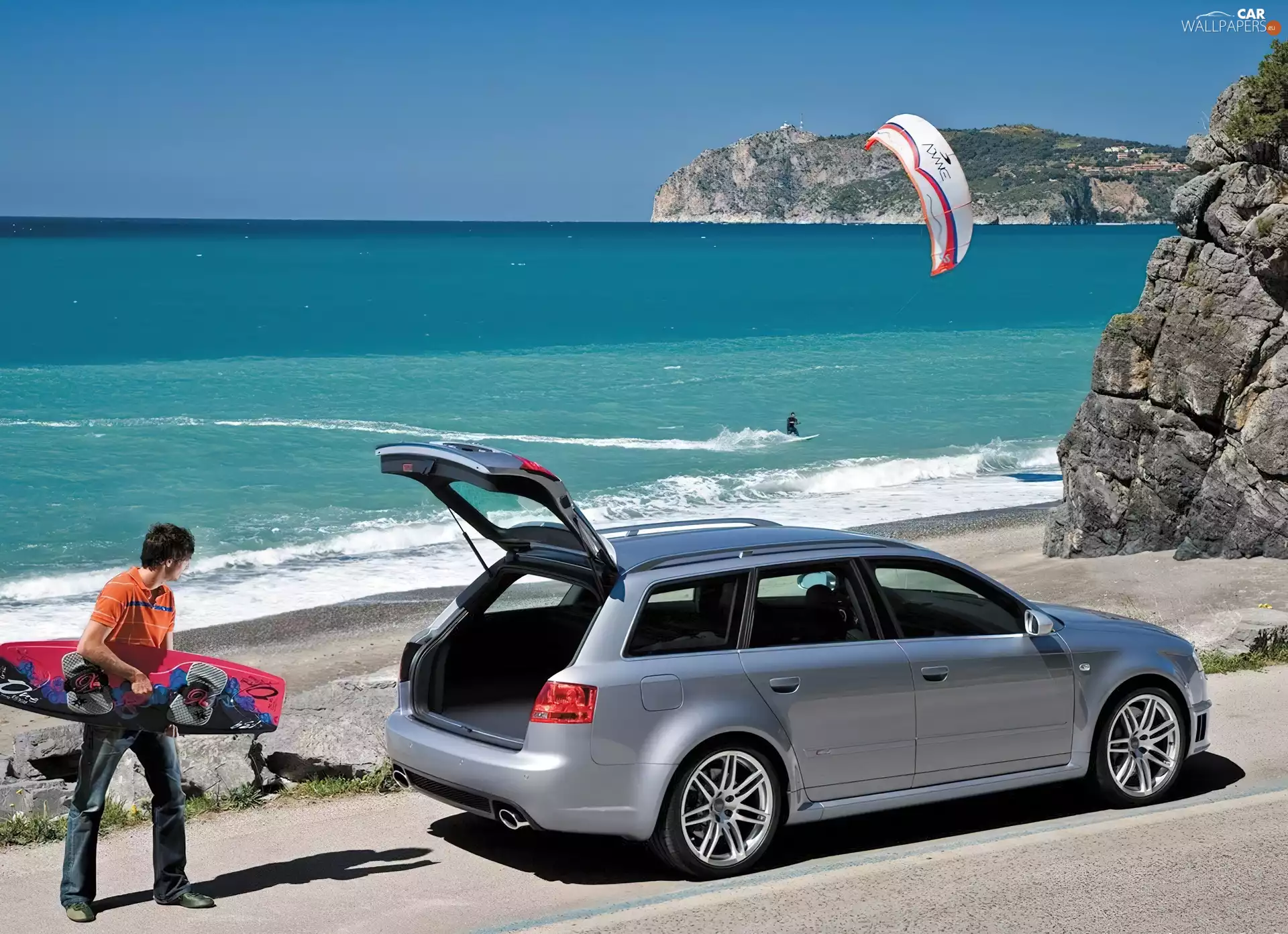 sea, Audi RS, Beaches