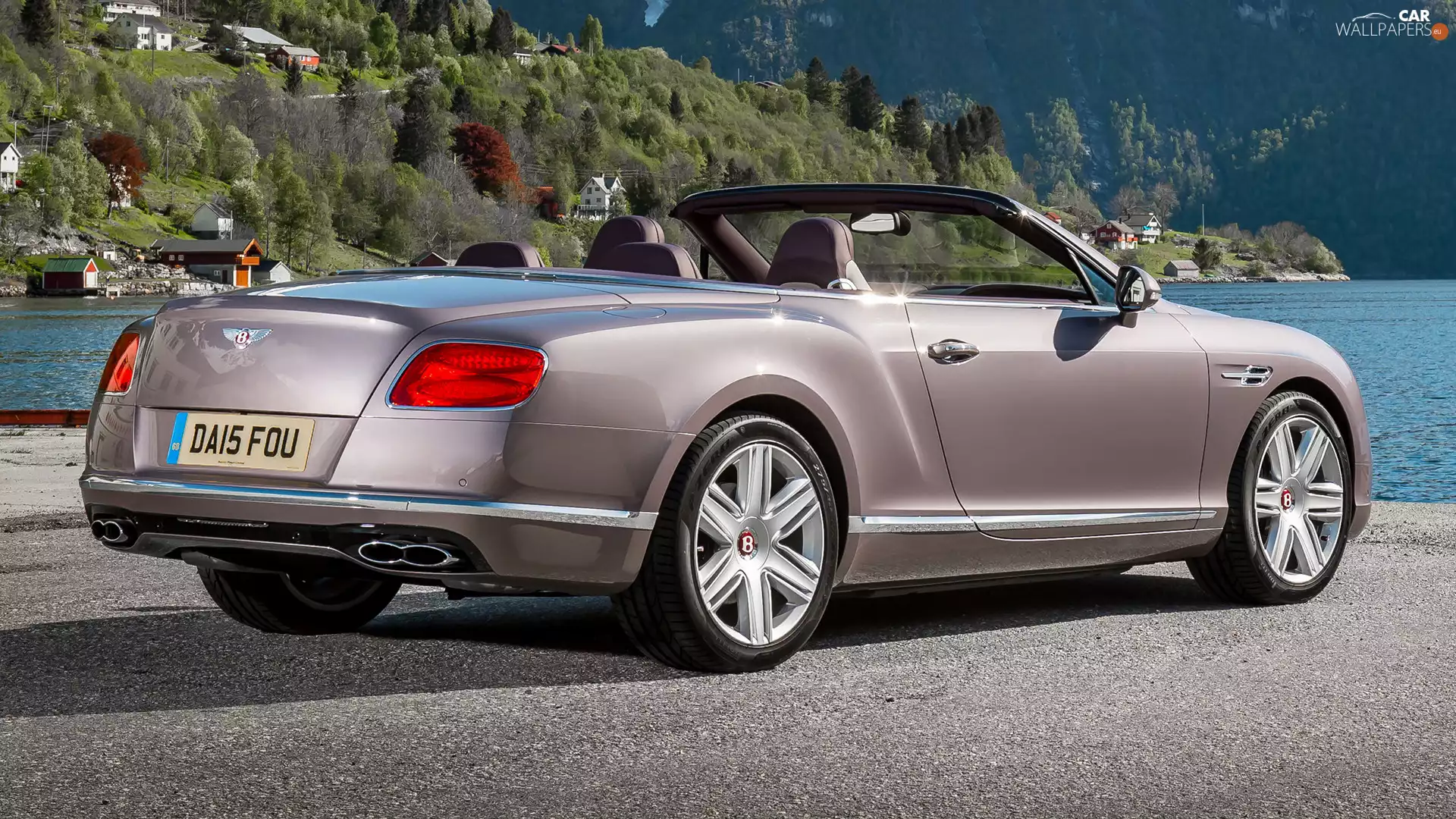 side, Bentley Continental GT, Back