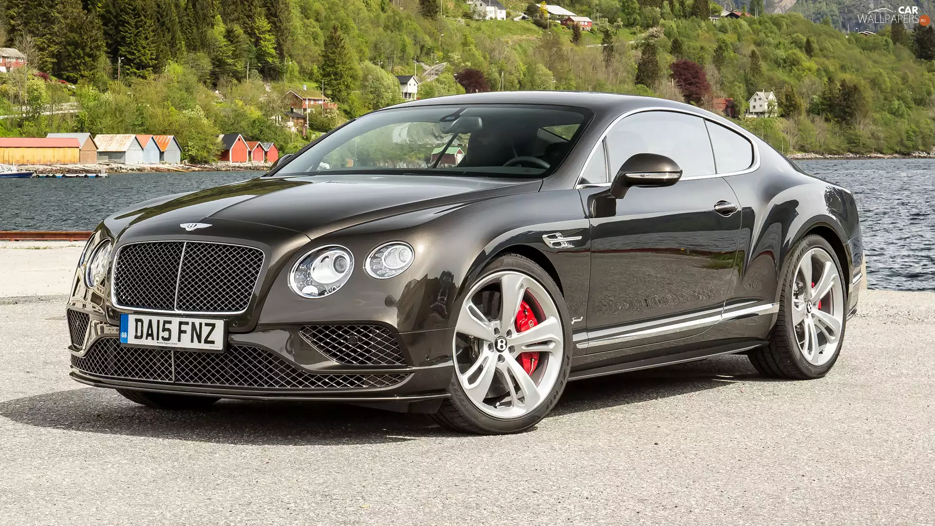 side, Bentley Continental GT, Front
