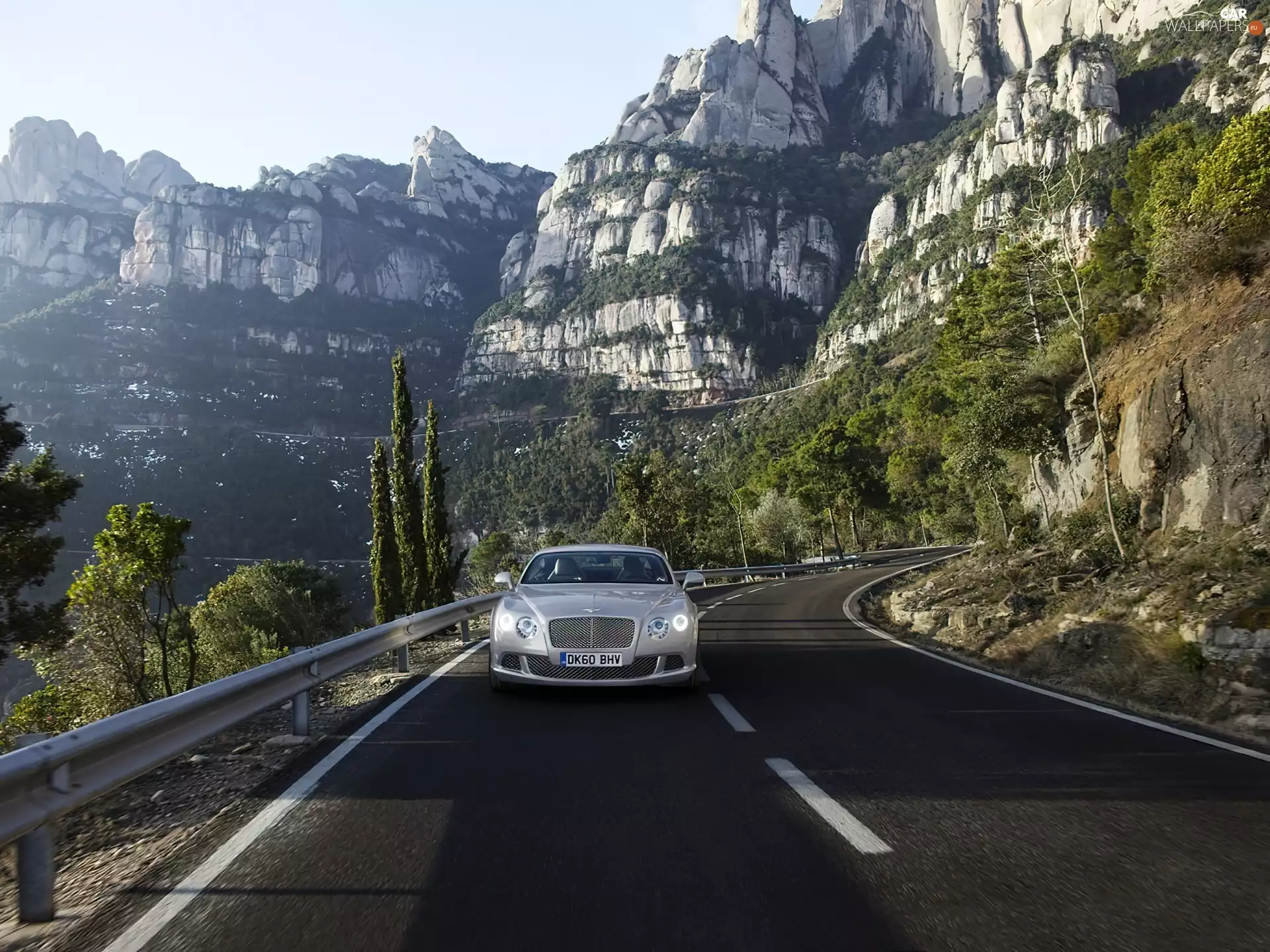 Way, Bentley Continental GT, Mountain