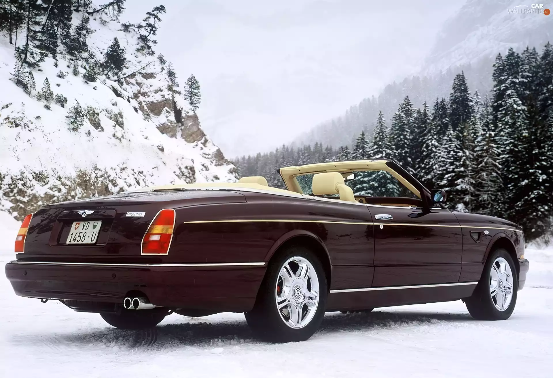 Bentley Azure, winter