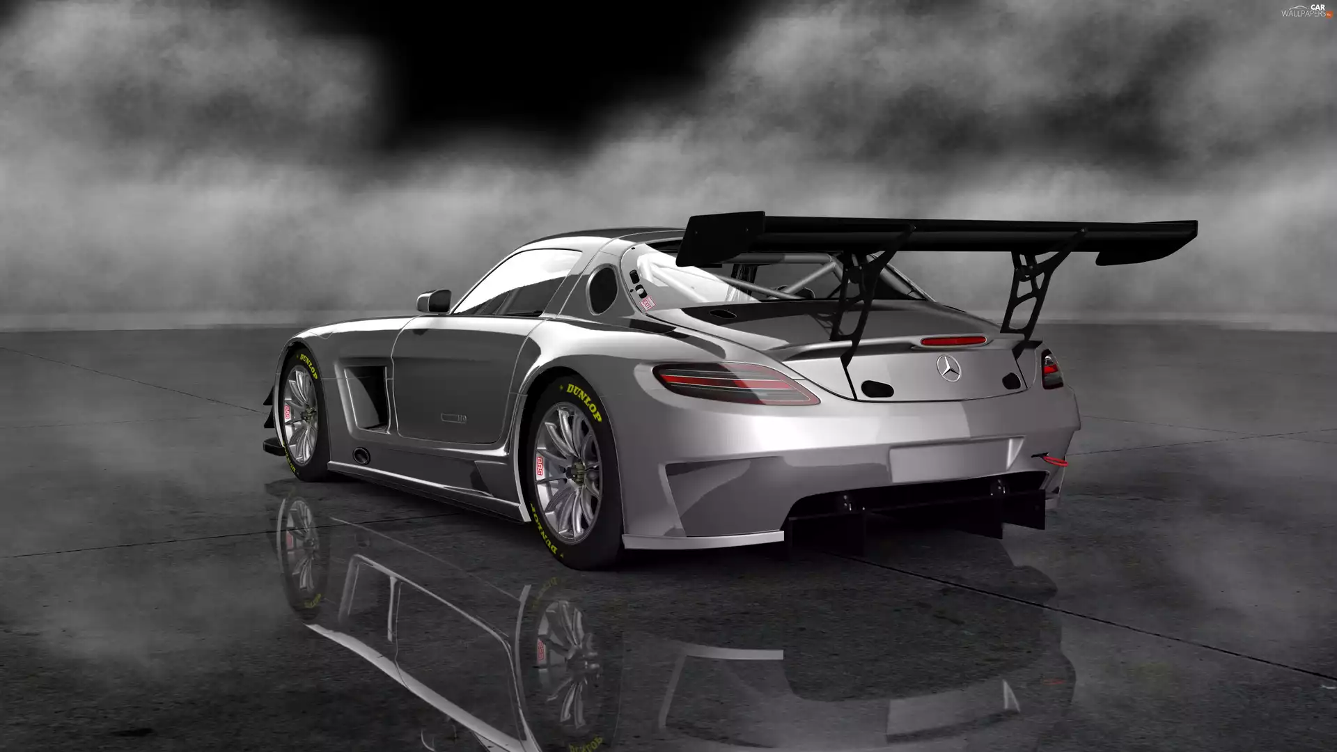 Mercedes Benz, AMG, GT3, SLS