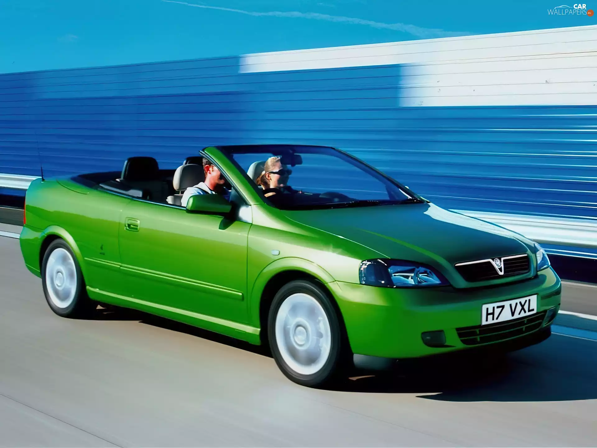 Cabrio, Green, Opel Bertone