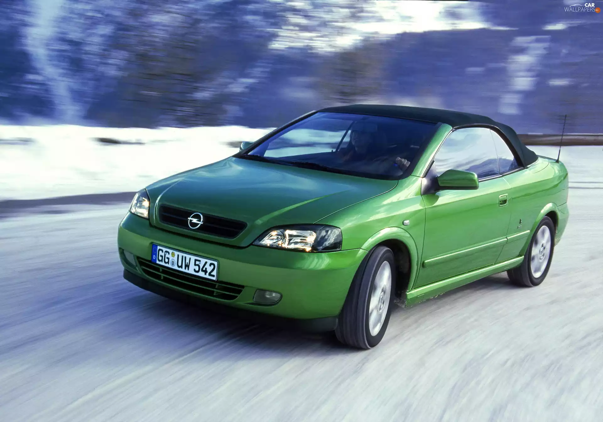 Green, Opel Astra Bertone