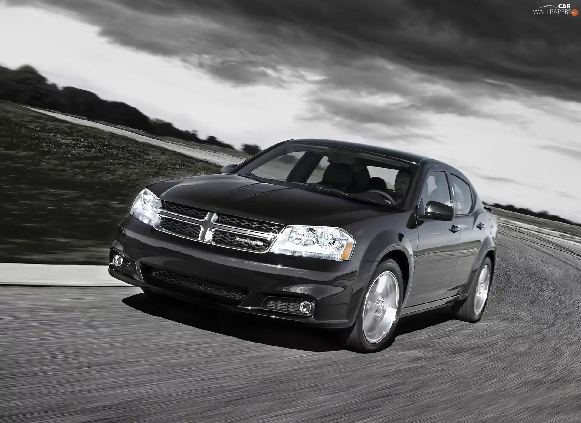 Black, Dodge Avenger